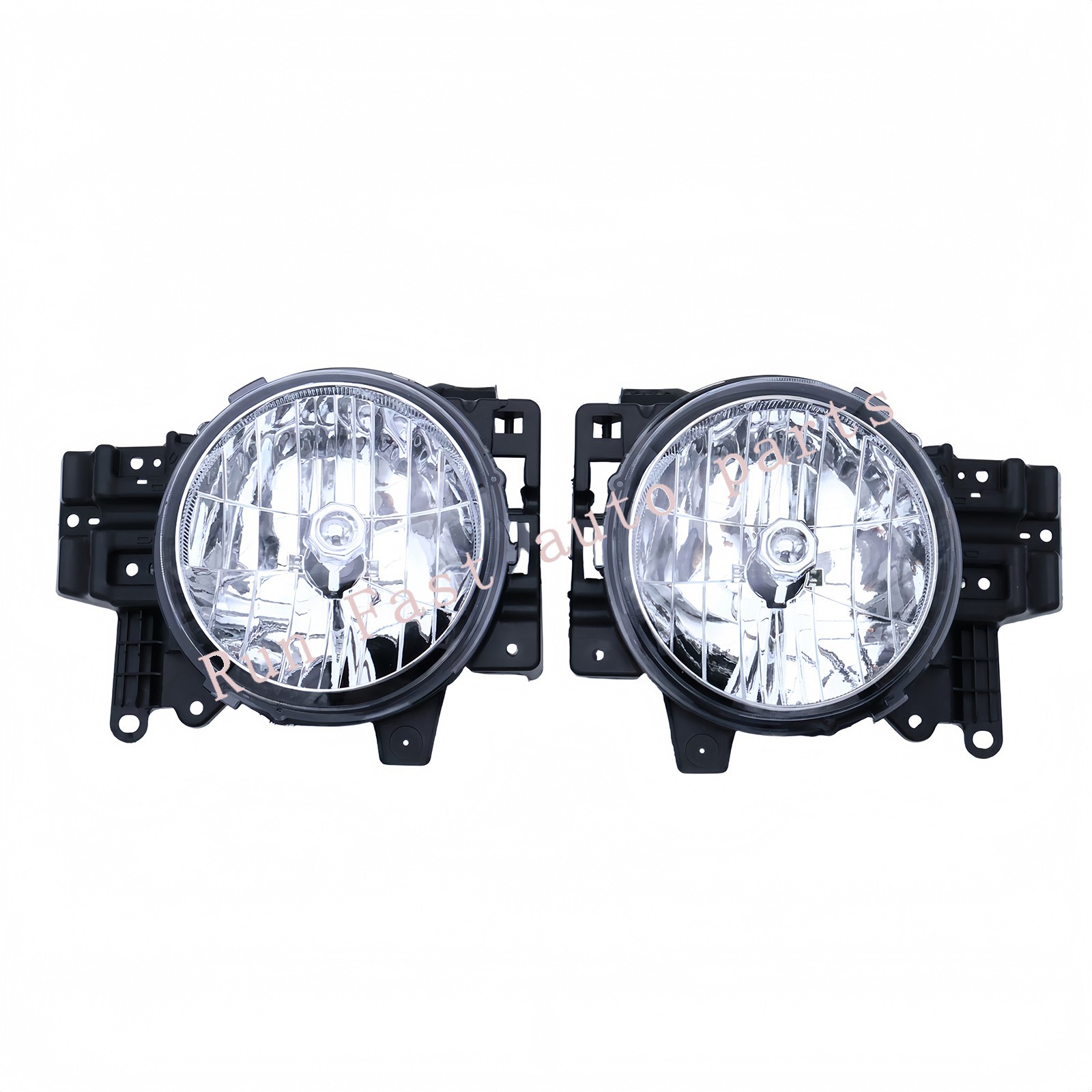 1 Pair Left & Right Headlights Front Lamps Fits Toyota FJ Cruiser 2007-2014