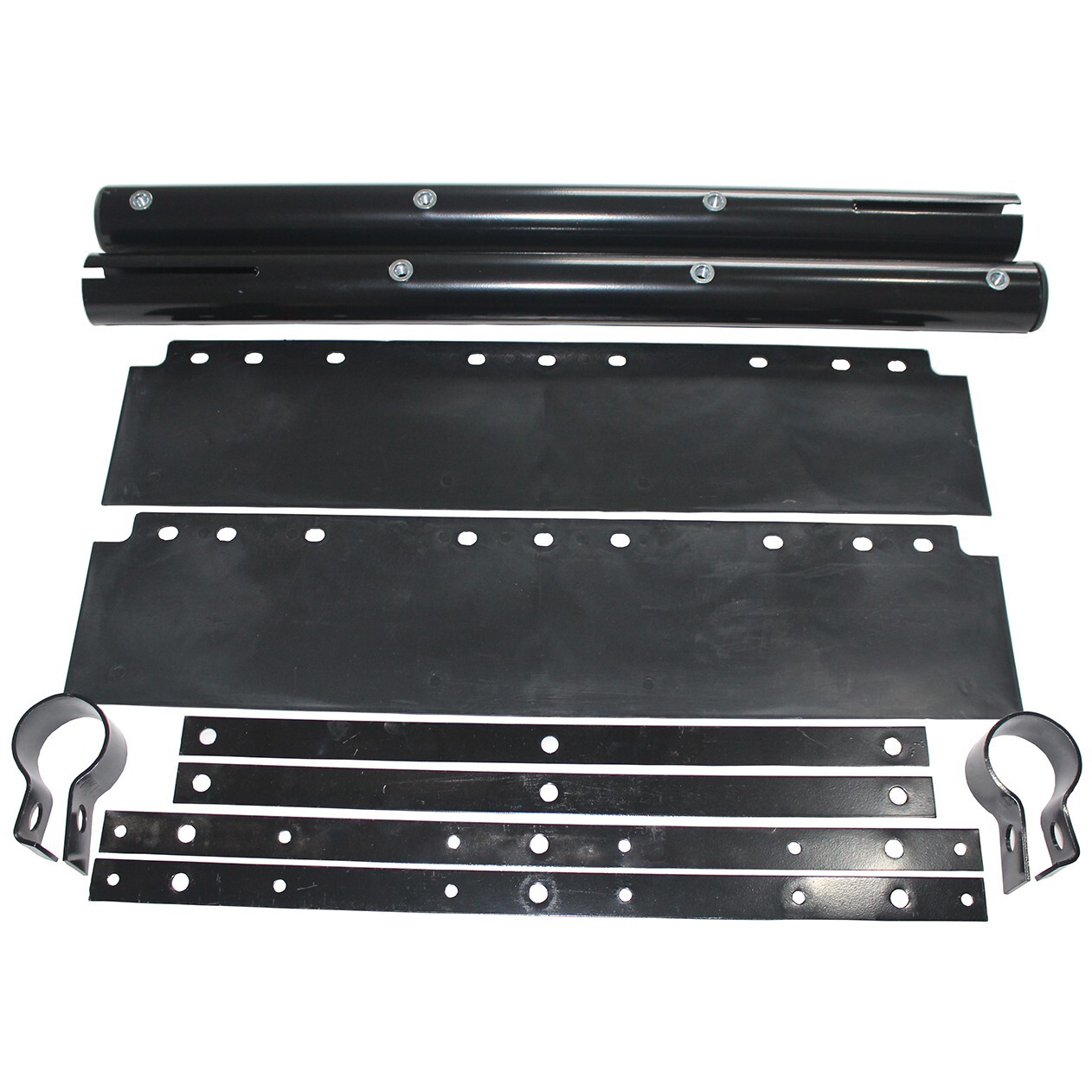 24″×24″ Poly Quarter Fender Black Pair Kit for Semi Trucks Freightliner Kenworth