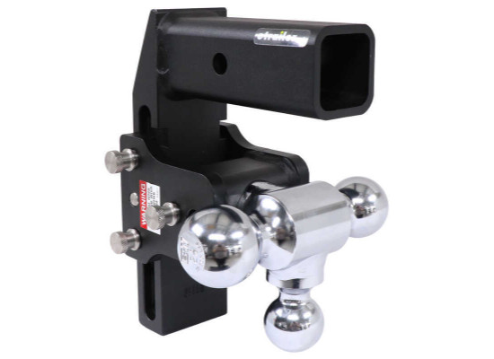 B&W Tow & Stow 3-Ball Mount Compatible GM MultiPro Tailgate 2.5″ Hitch FREE SHIP