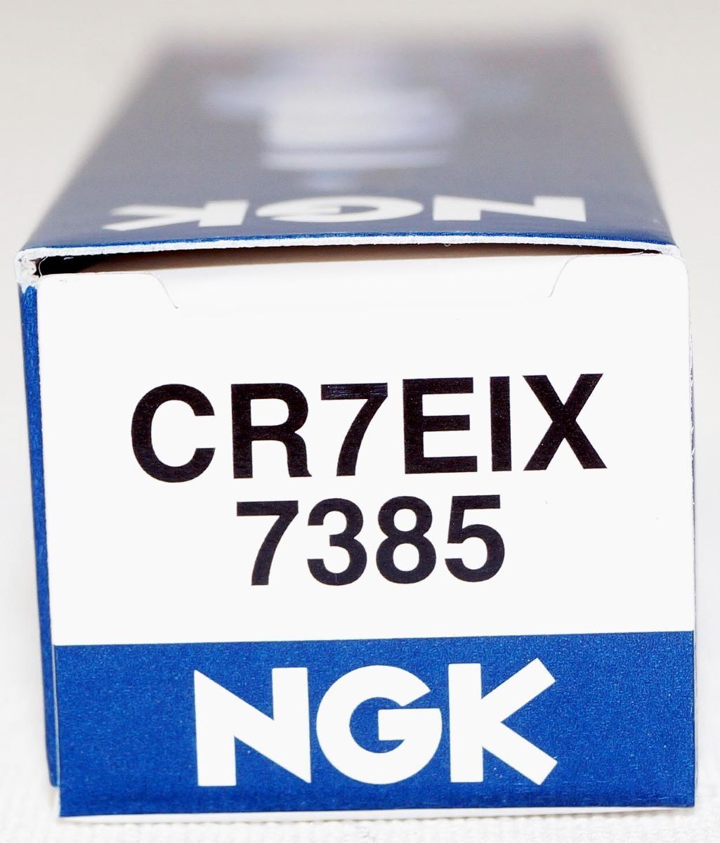 2 Pack Genuine Authentic NGK 7385 Iridium IX Spark Plugs CR7EIX Removable Tip