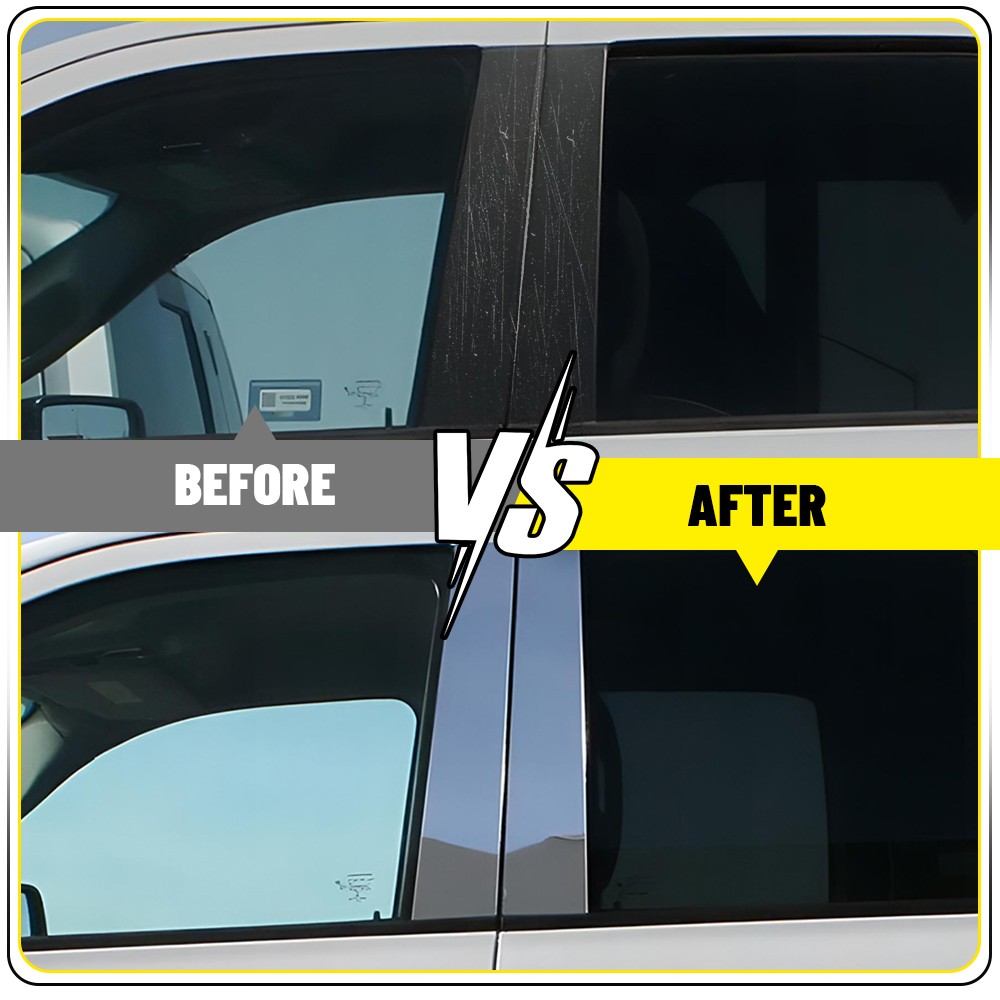 Chrome Plated Pillar Post Trims For Honda Accord 2018 2019 2020 2021 2022 6-60X