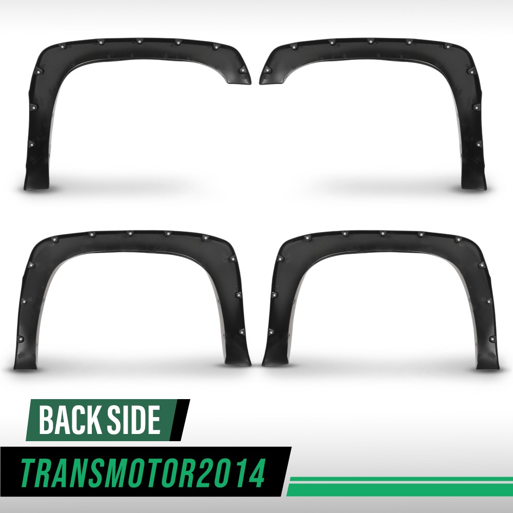 Fit For Chevy Silverado GMC Sierra 99-06 Bolt On Rivet Wheel Fender Flares Cover