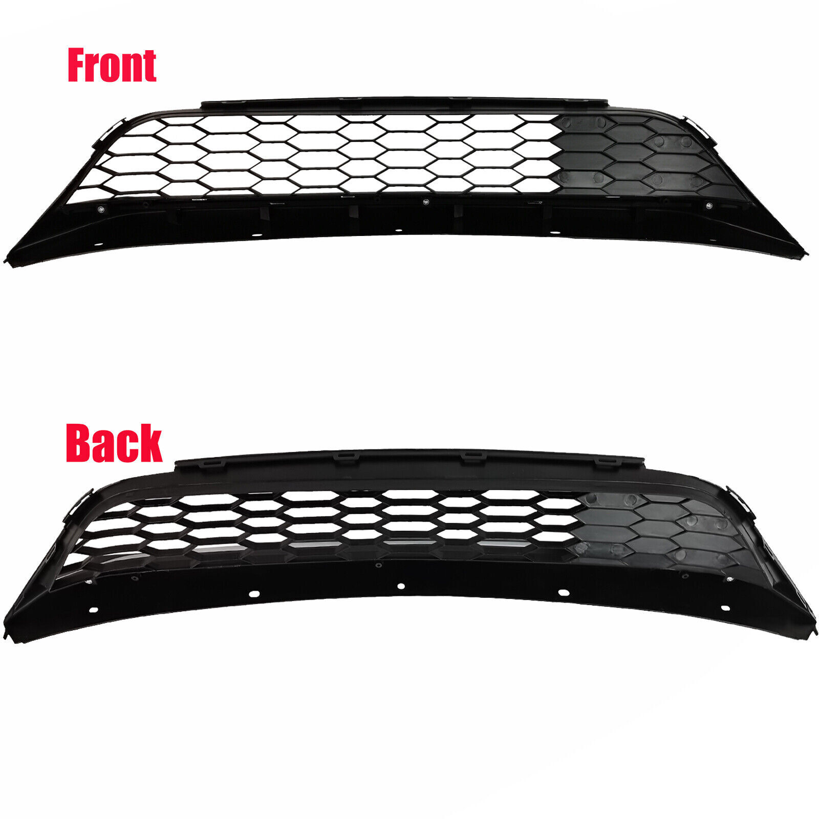 For Honda Accord 2016 – 2017 Sedan Front Bumper Lower Grille Grill W/Chrome Trim