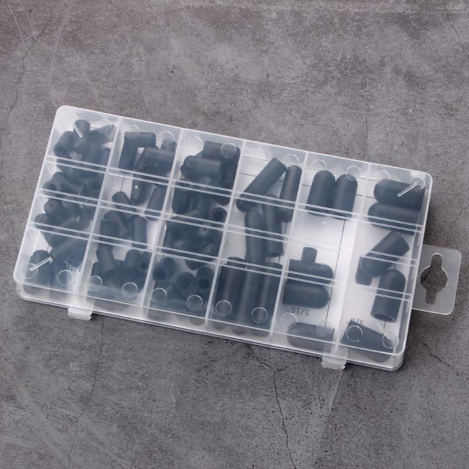 Silicone Hose Cap Vacuum Cap Block Off Assortment Kit For Holley Edelbrock 80Pcs