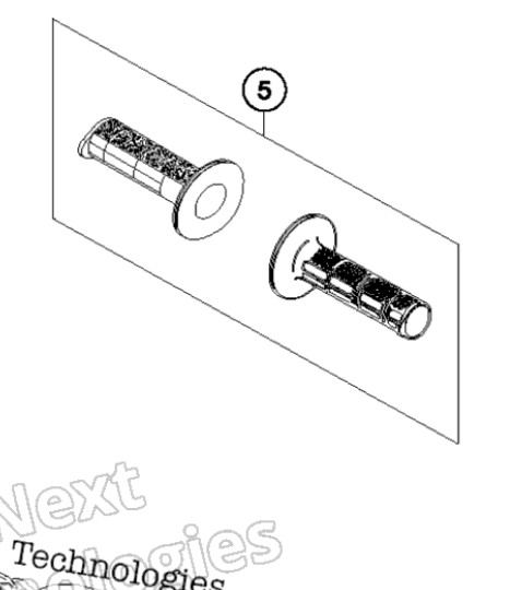 New KTM OEM Grip Set Dual Compound – 63002021100