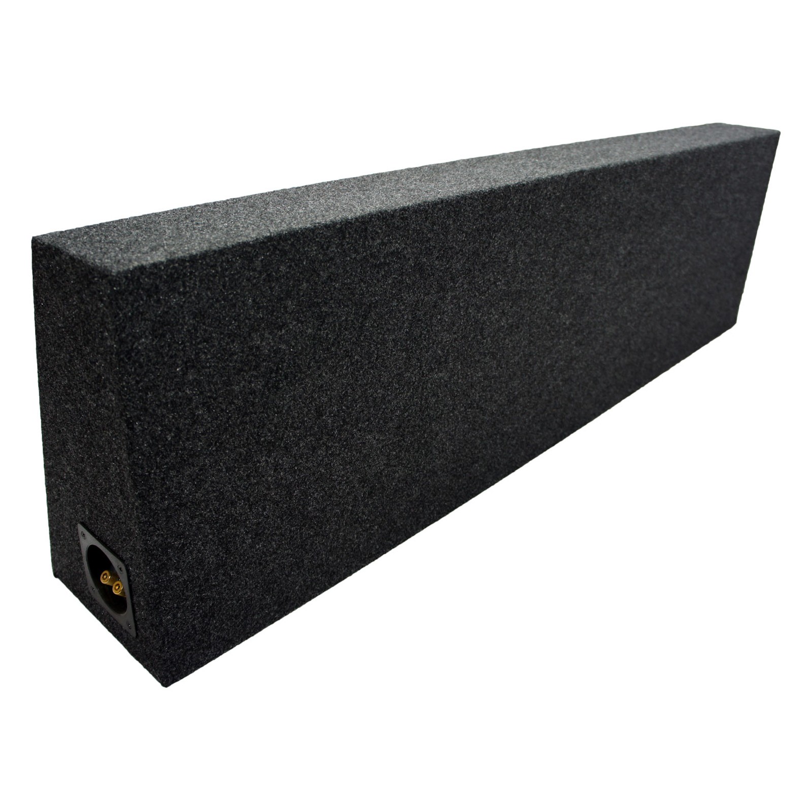 Dual 10″ Subwoofer Regular Standard Cab Truck Sub Box Enclosure Speaker Slim
