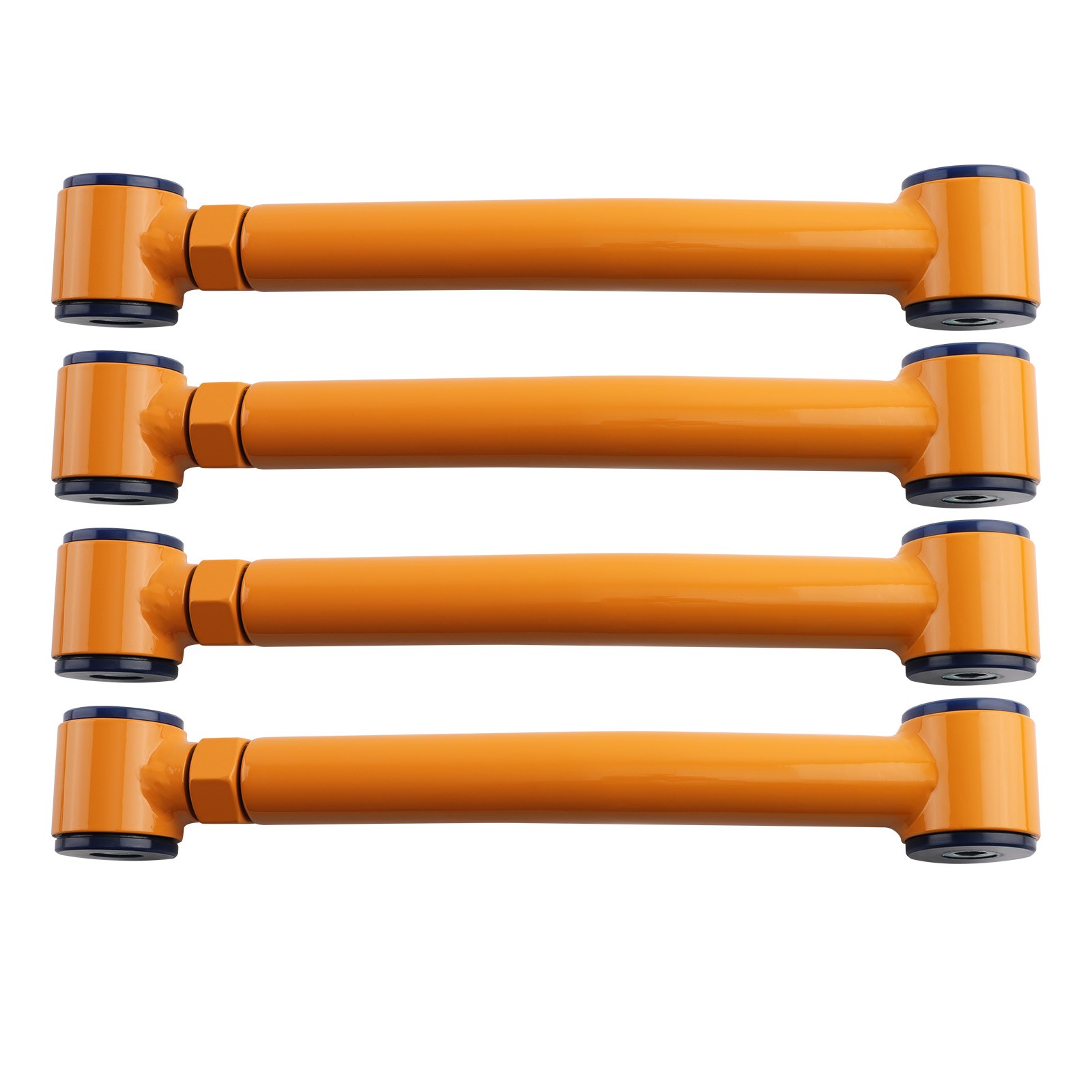 Front Rear Upper & Lower Adjustable Control Arms for 1997-2006 Jeep Wrangler TJ
