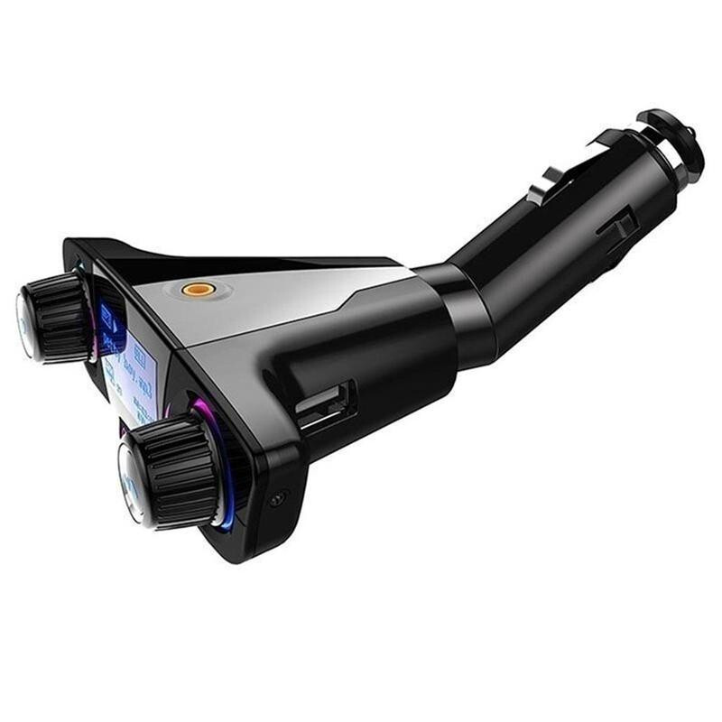 Car Wireless Bluetooth 4.0 FM Transmitter MP3 Player Dual USB Charger Adapter