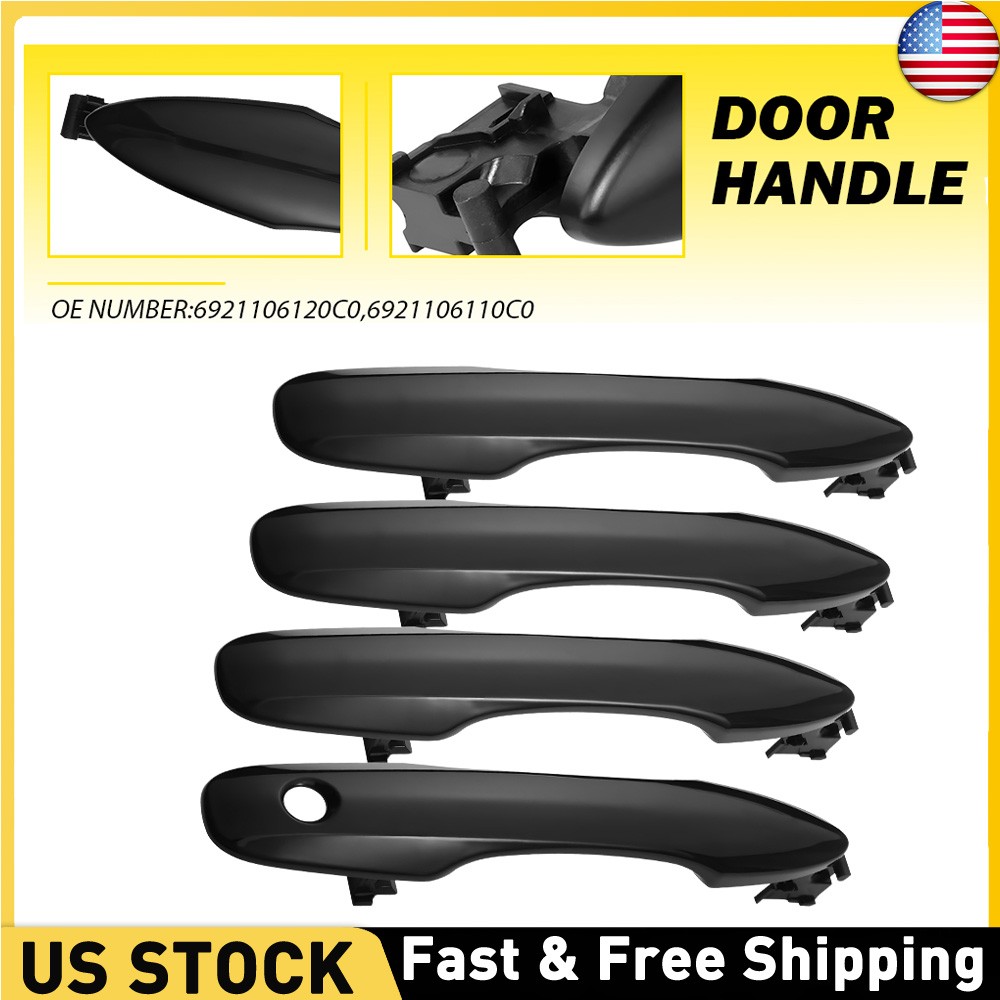 Exterior Door Handles Front Rear Left Right Hand for Toyota Camry 2018-2022