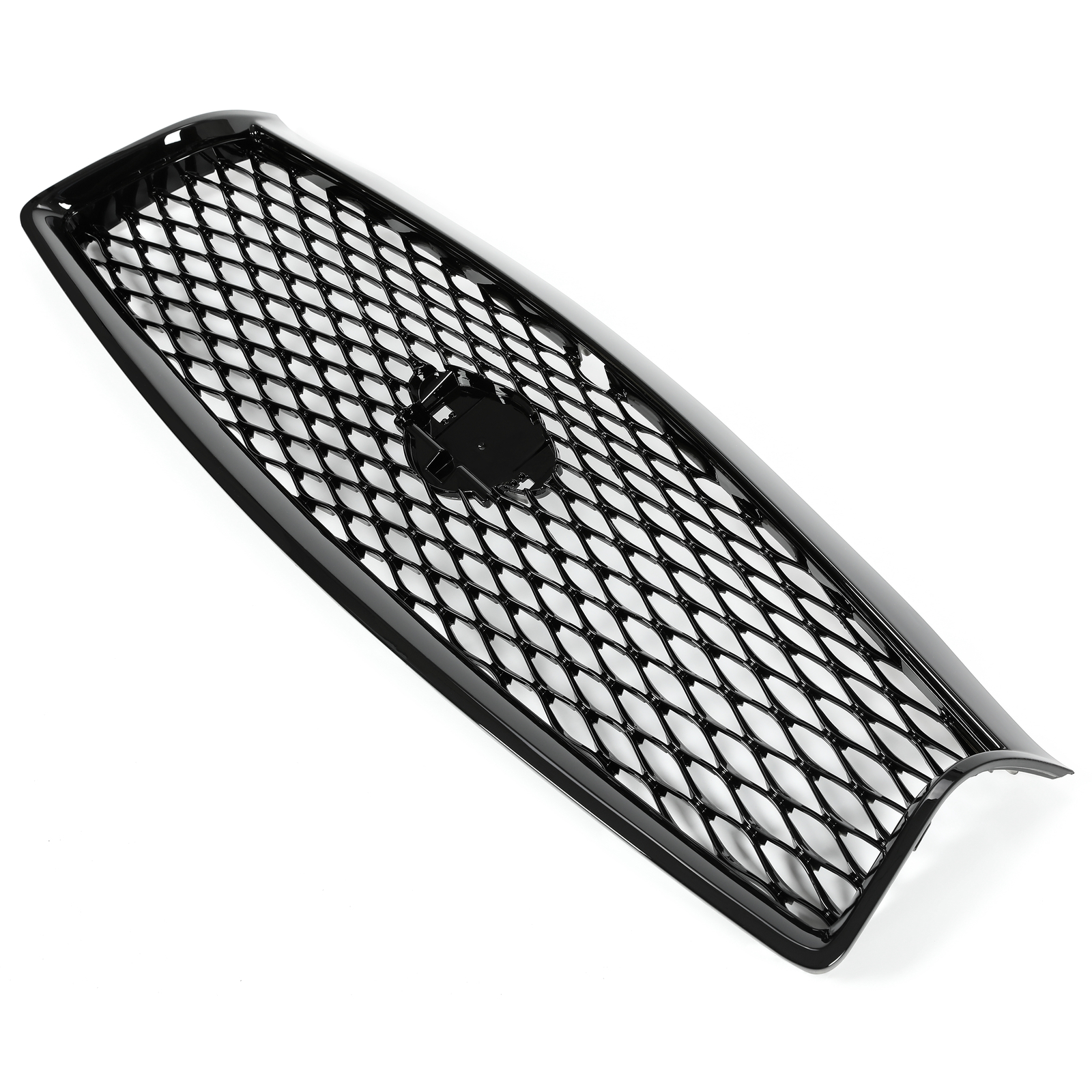 Fit 2014 2015 2016 2017 Infiniti Q50 JDM Front Bumper Upper black Grille Grill