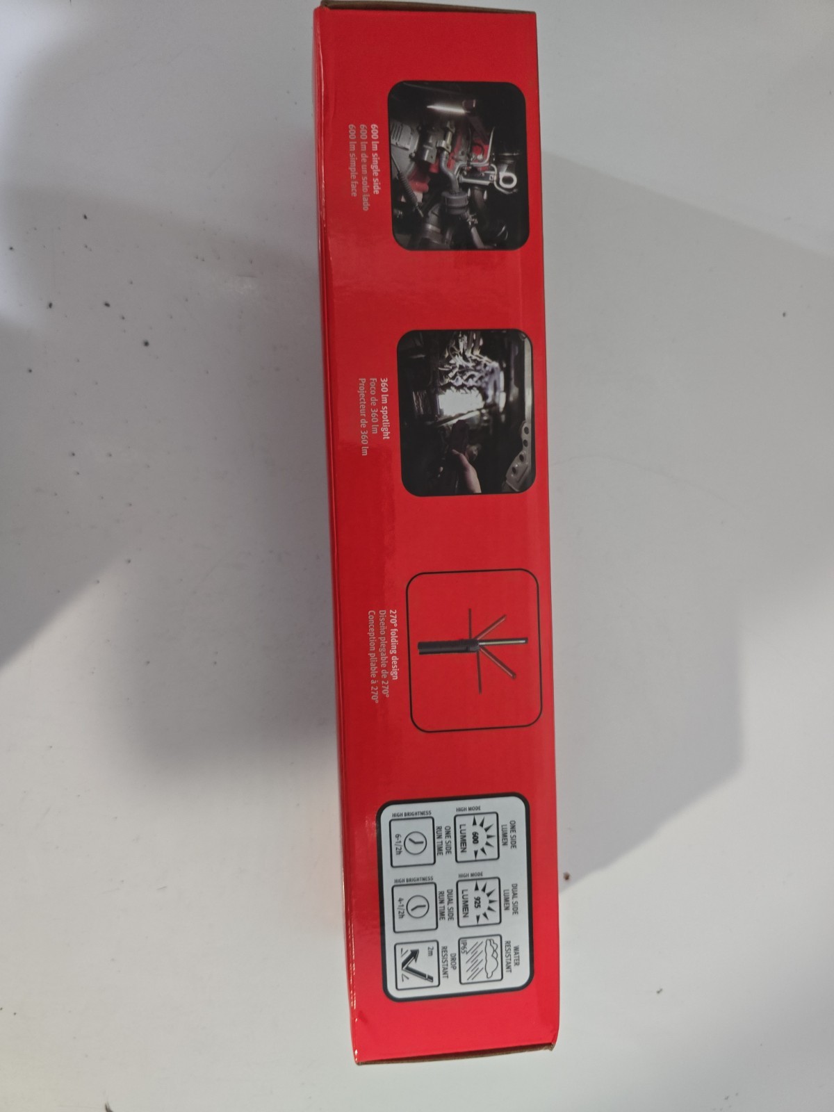 Snap-on FLEX LIGHT ECARD062DTM 300-925 Lumen, Rechargeable Light Black