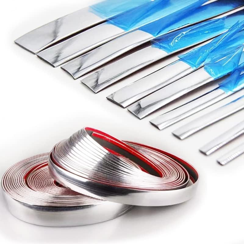 Durable 16Ft Self-Adhesive Chrome Car Trim – Universal Fit for Multiple Surfaces