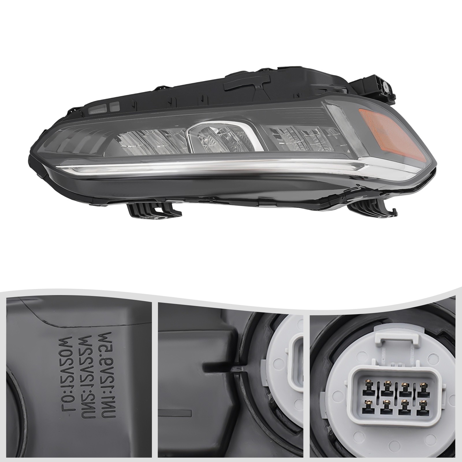 For 2022-2025 Honda Civic EX/LX LED Headlight Assembly Headlamp Left Driver Side