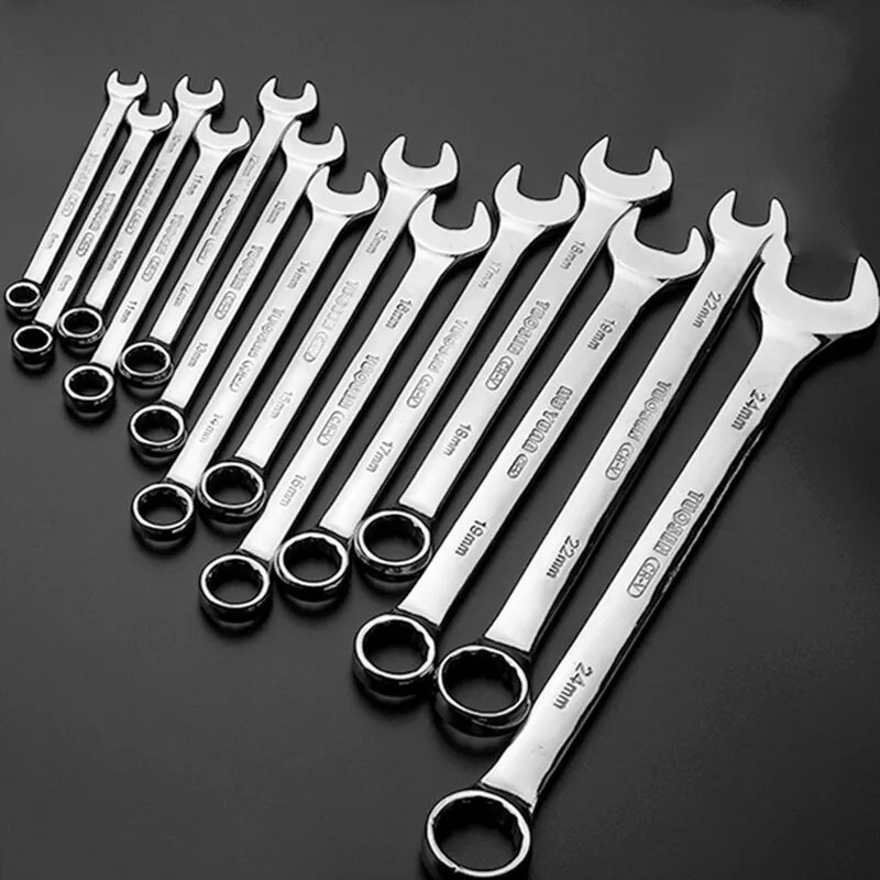 NEW High Quality Chrome Vanadium Steel Combination Wrench, 17mm