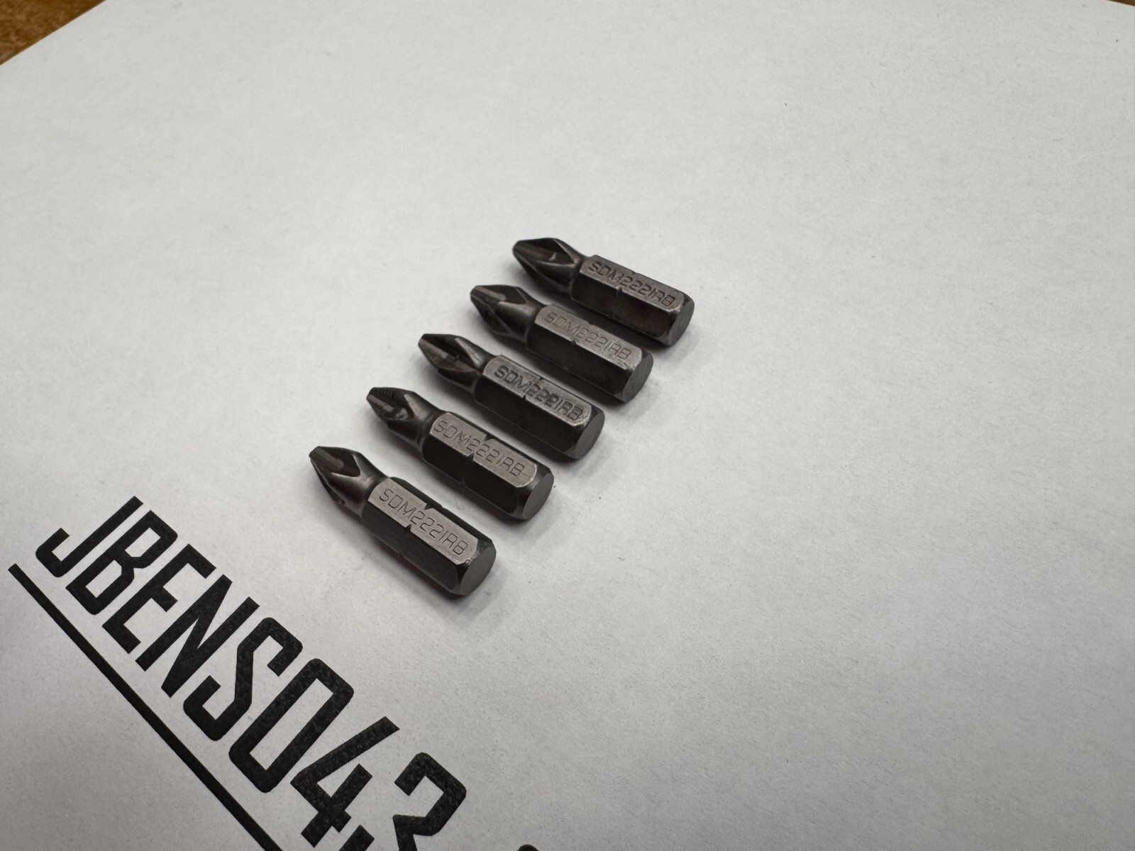 Snap-on Tools USA NEW 5 PACK 1/4″ Hex #2 Phillips ACR Screwdriver Bit SDM222IRB