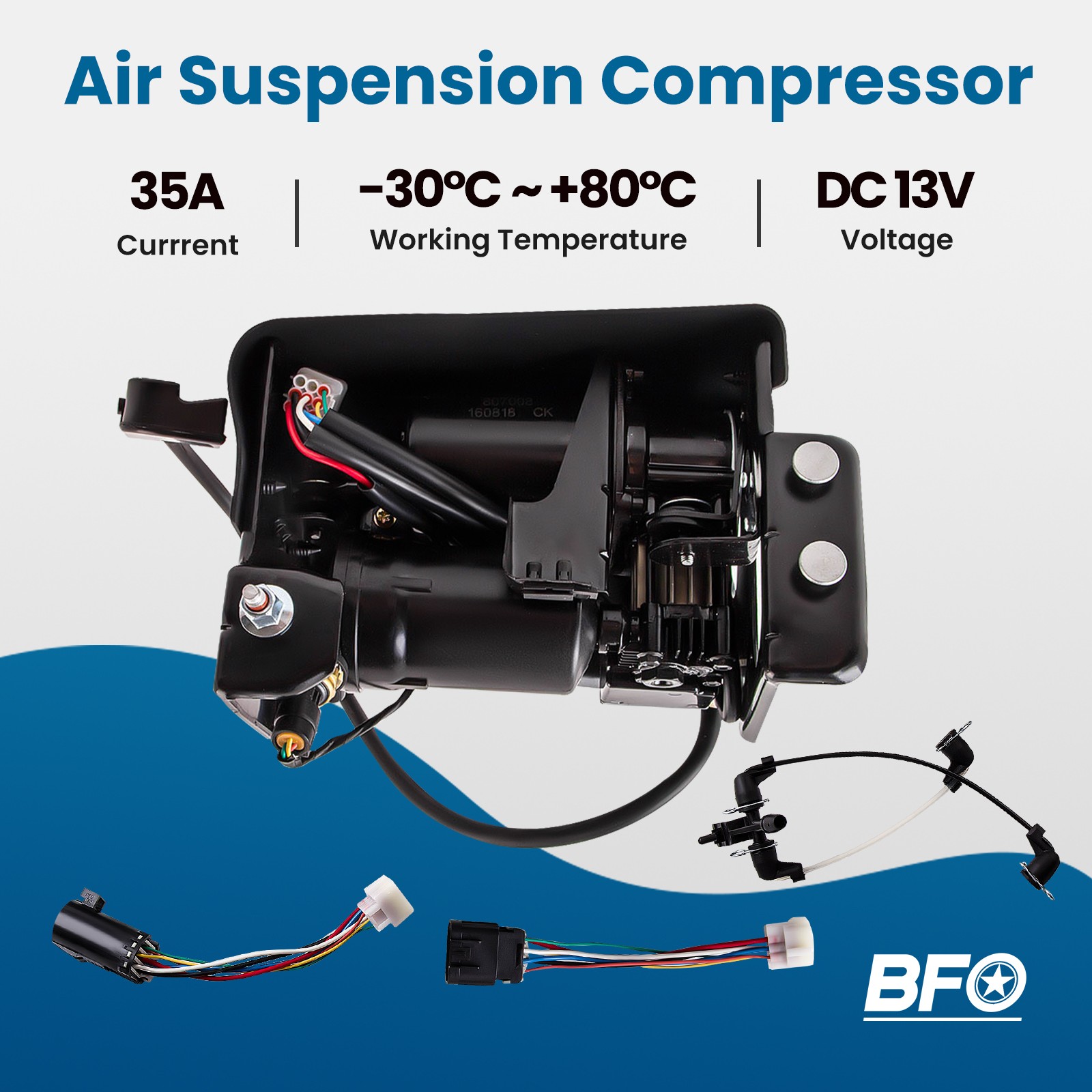 Air Suspension Pump Compressor 22941806 For GMC CADILLAC ESCALADE YUKON XL 1500