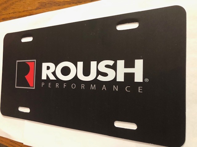 FORD ROUSH PERFORMANCE RACING MUSTANG AUTHENTIC REGISTERED TRADE COVER PLATE!