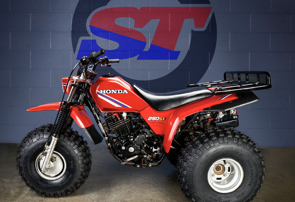 (1) 1985-87 Honda ATC250SX ATV tire Serwa Pro Vector 200x 22/11/8 Repro Atc110