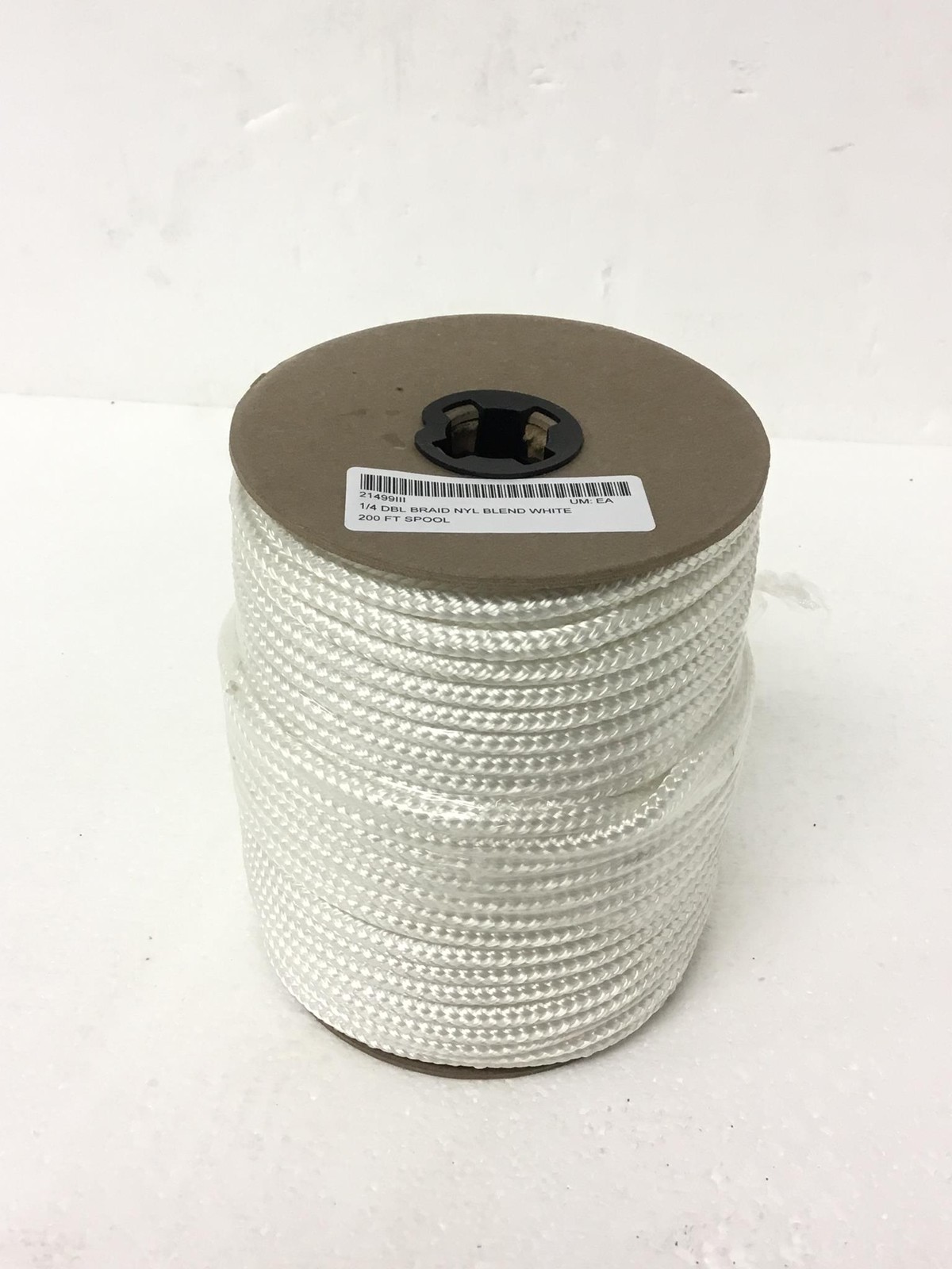 8x 200′ NEW Premium Double Braid Polyester Rope Cord 1/4 x 200ft 1600′ 21499III