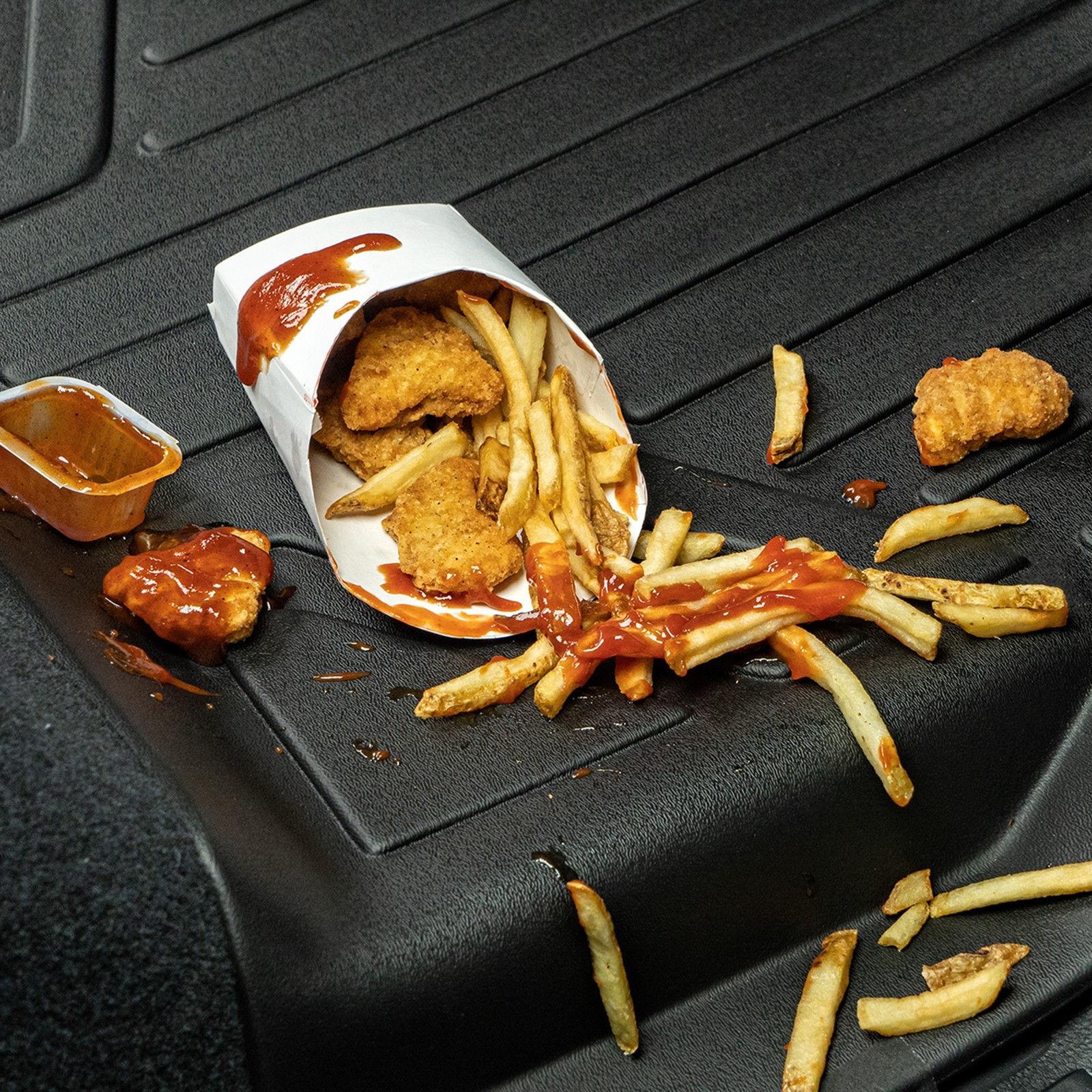 SMARTLINER Floor Mats 2 Row Liner Set Black for 2019-2025 Honda Passport