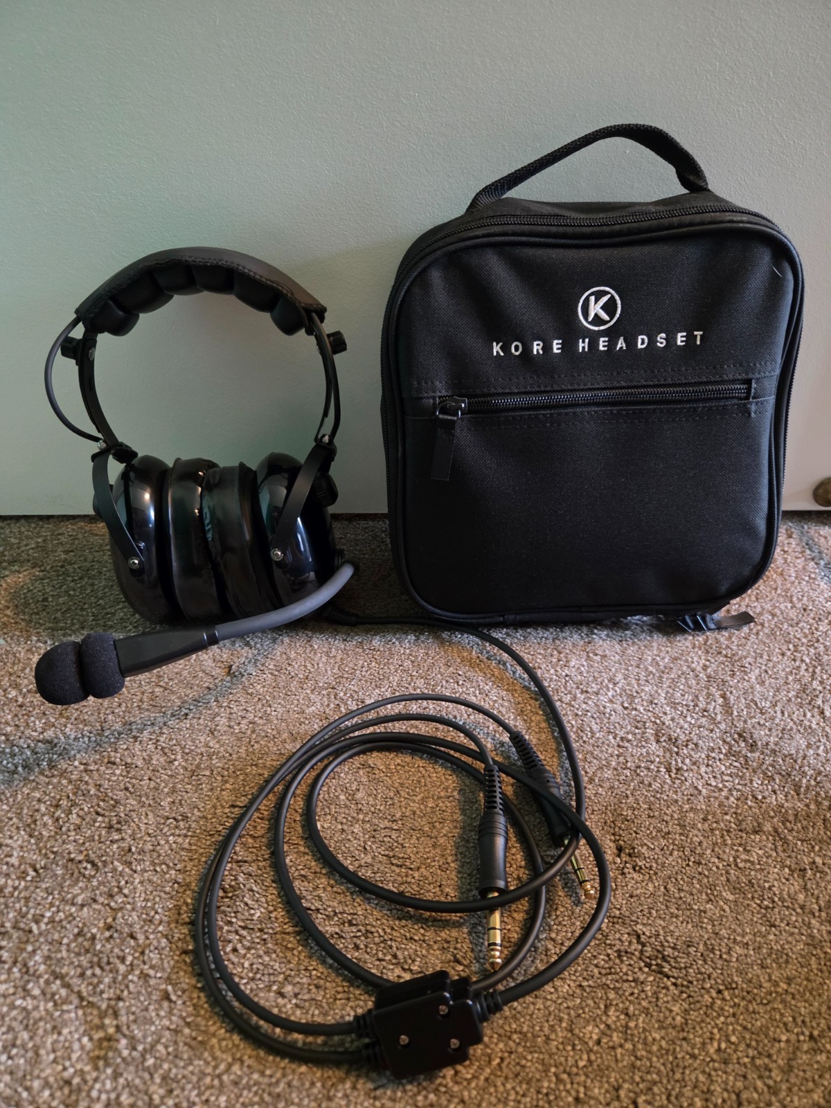 KORE AVIATION KA-1 General Aviation Headset for Pilots | Mono and Stereo Comp…