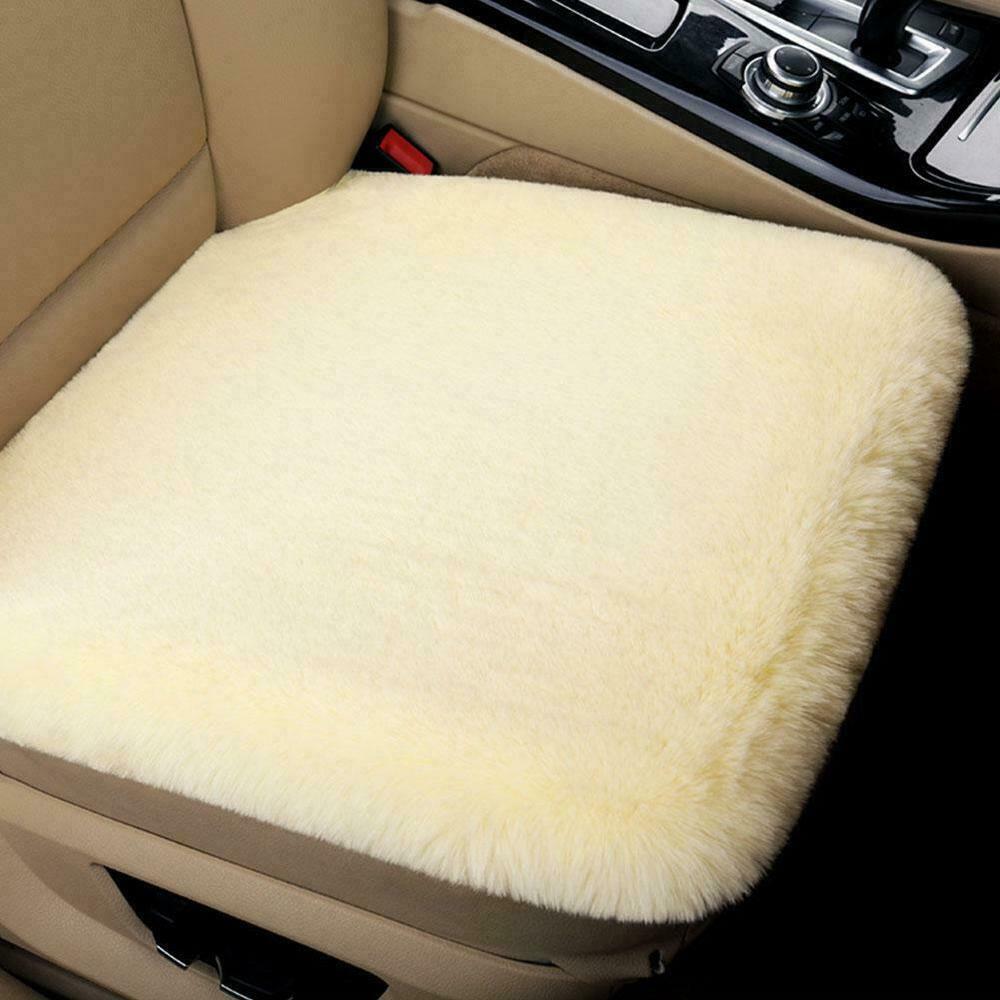 Universal Soft Short Plush Warm Car Seat Cover Cushion Mat Interior Accessories