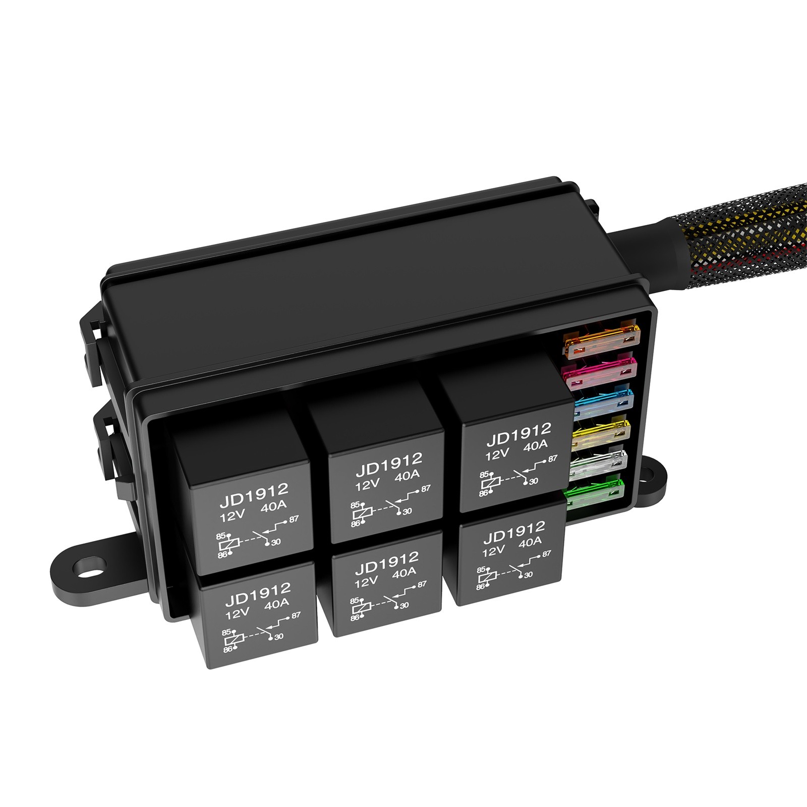 Wireless 8 Gang Switch Panel For LED Light Bar Power Circuit Remote Control Box