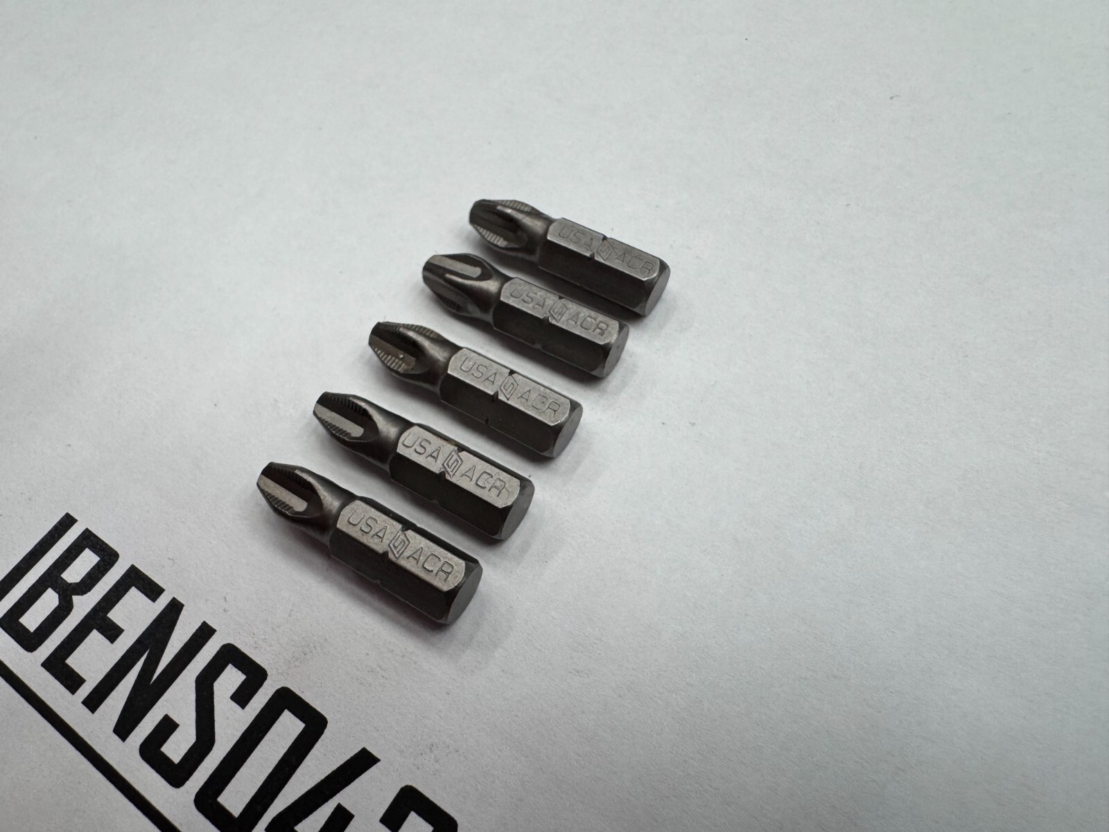 Snap-on Tools USA NEW 5 PACK 1/4″ Hex #3 Phillips ACR Screwdriver Bit SDM223IRB