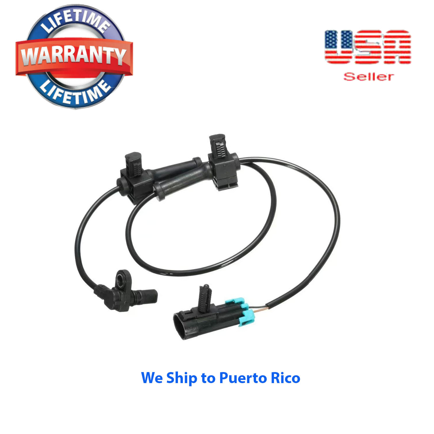 ABS Wheel Speed Sensor Rear Right or Left Fit: SILVERADO 1500 & SIERRA 1500