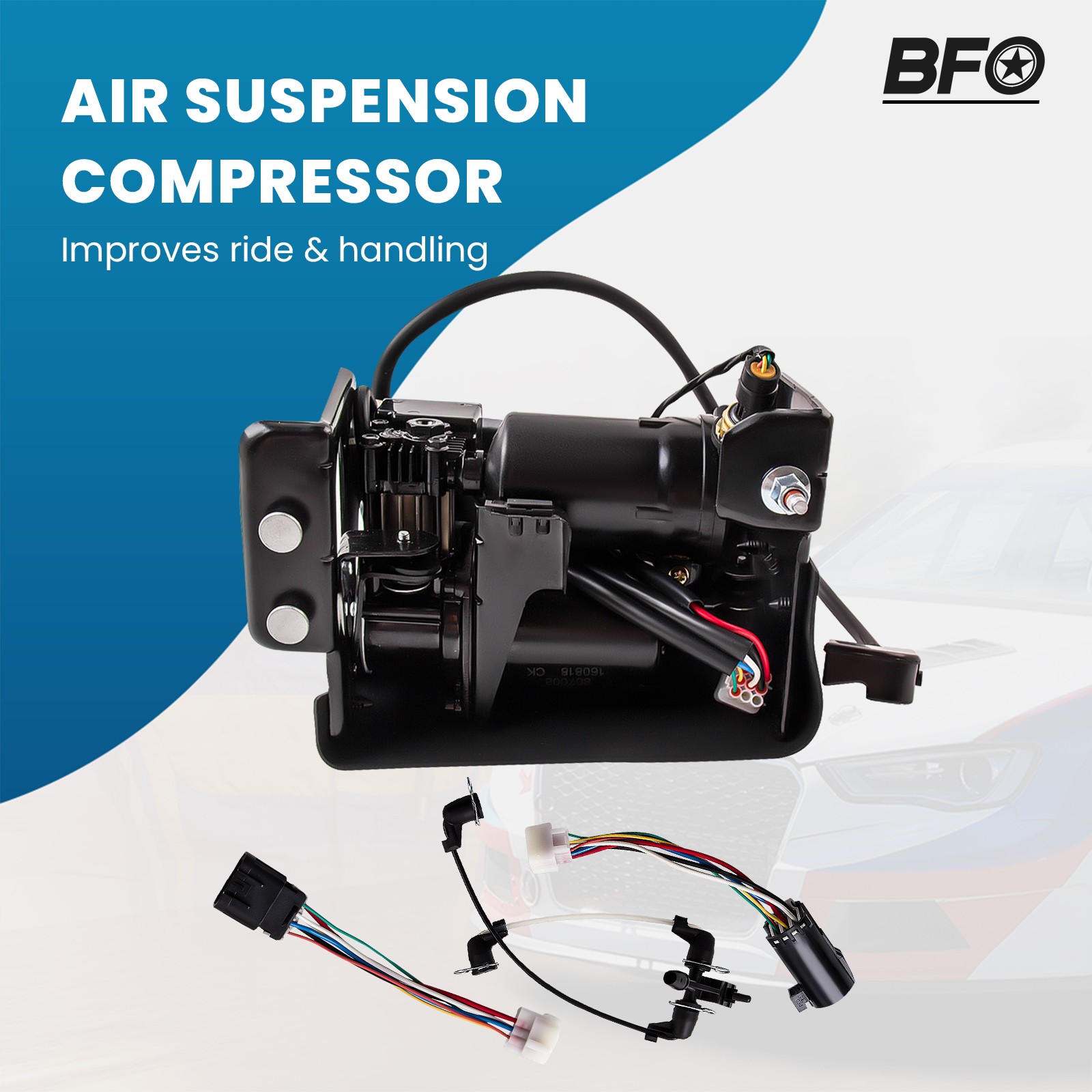 Air Suspension Pump Compressor 22941806 For GMC CADILLAC ESCALADE YUKON XL 1500