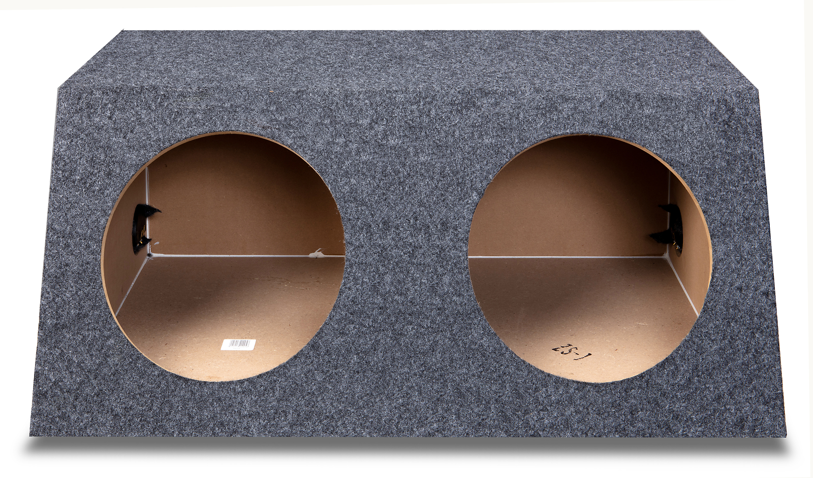Car Audio Dual 10″ Sealed Subwoofer Salnted Hatchback Stereo Sub Box Enclosure