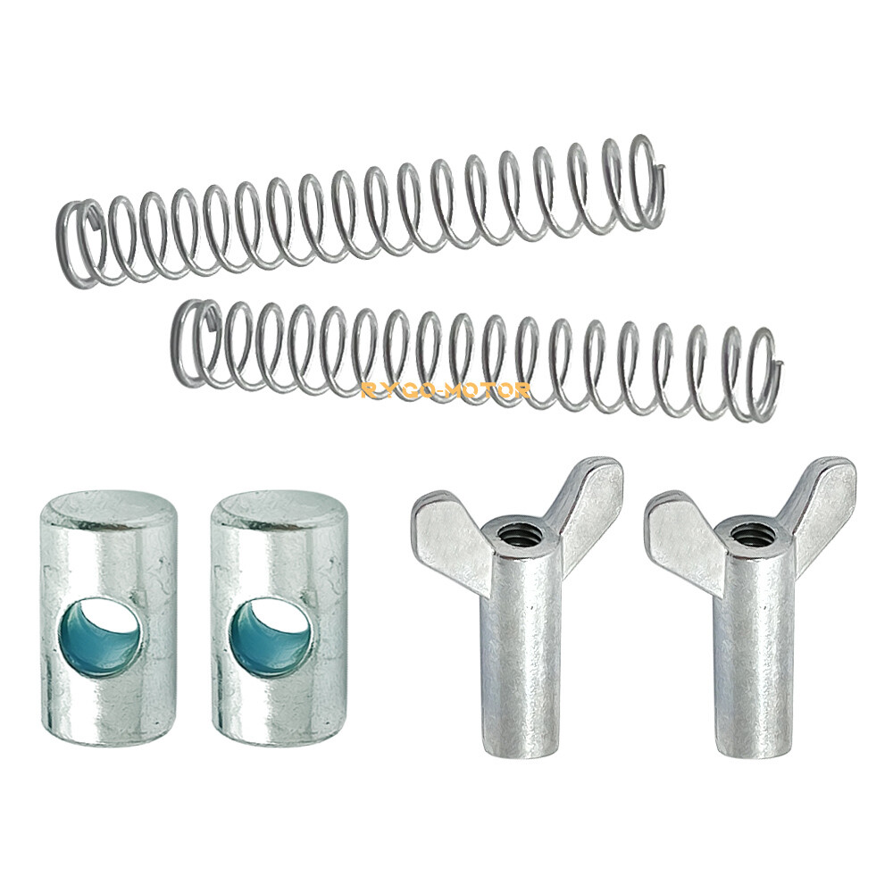 2 X Rear Brake Adjuster Hardware Kit Nut & Spring for Honda ATC250 ATC200 ATC125