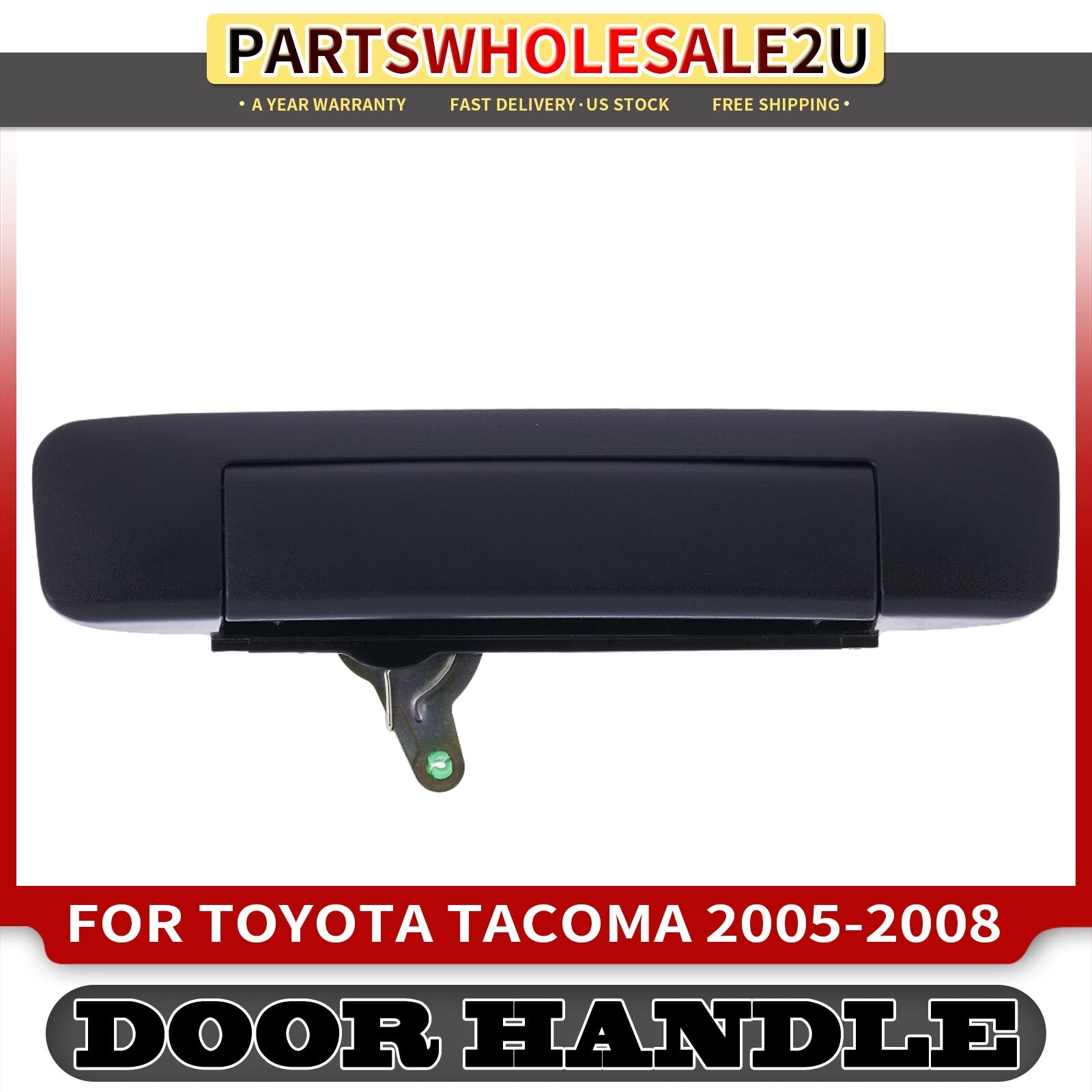 Texture Black Tailgate Handle for Toyota Tacoma 2005-2008 without Camera Hole
