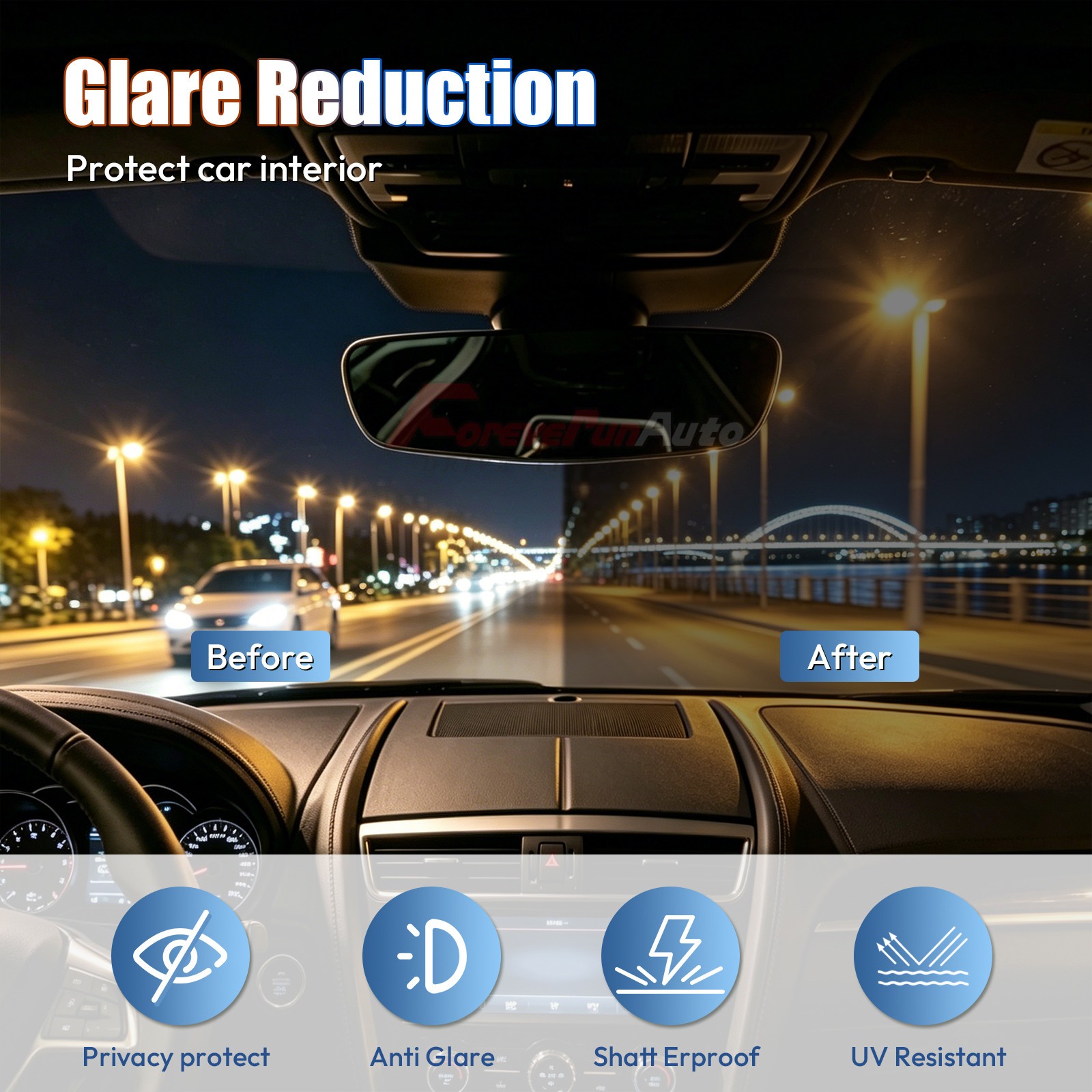 New 40″x100FT 5% Limo Shade 2Ply Car Window Tint Film Roll 5%