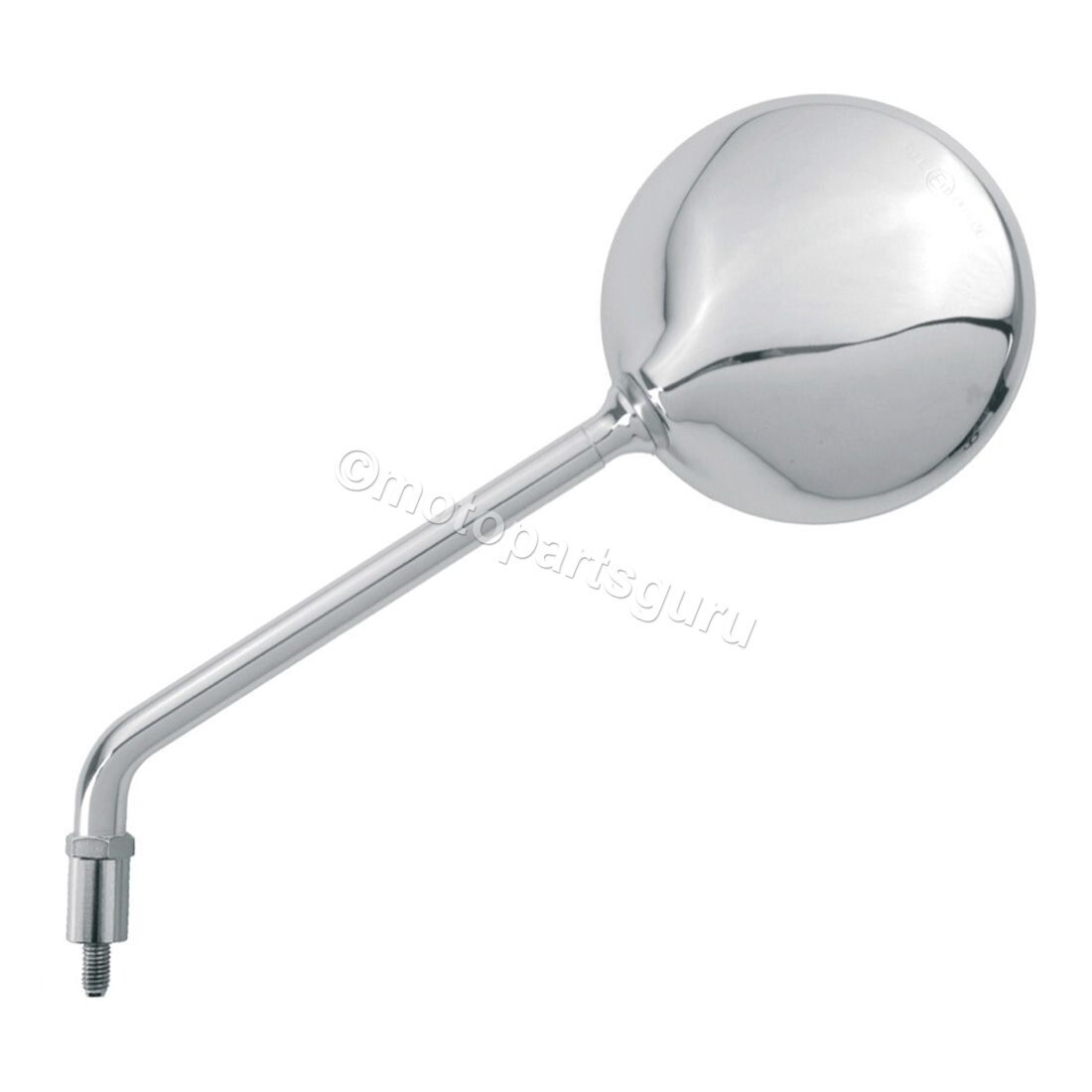 CM020404 OEM Left Side Round Rearview Mirror Chrome for Vespa LX 50 125 LXV 150