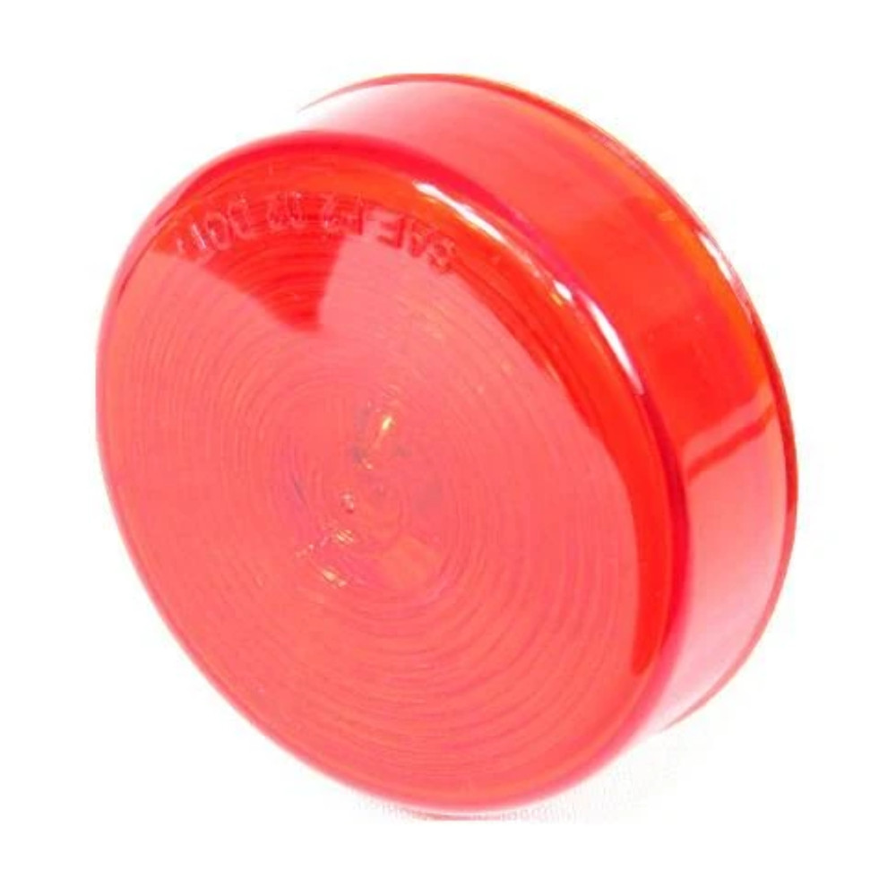 Fortpro 2 1/2″ Red Round Clearance/Marker Incandescent Light with Red Lens – Sea