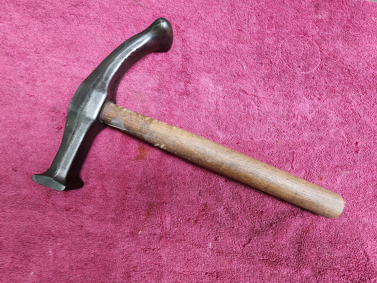 Vintage Fairmount Auto Body Bumping Hammer, Heavy Duty, 3 lb 7.7 oz Total Weight