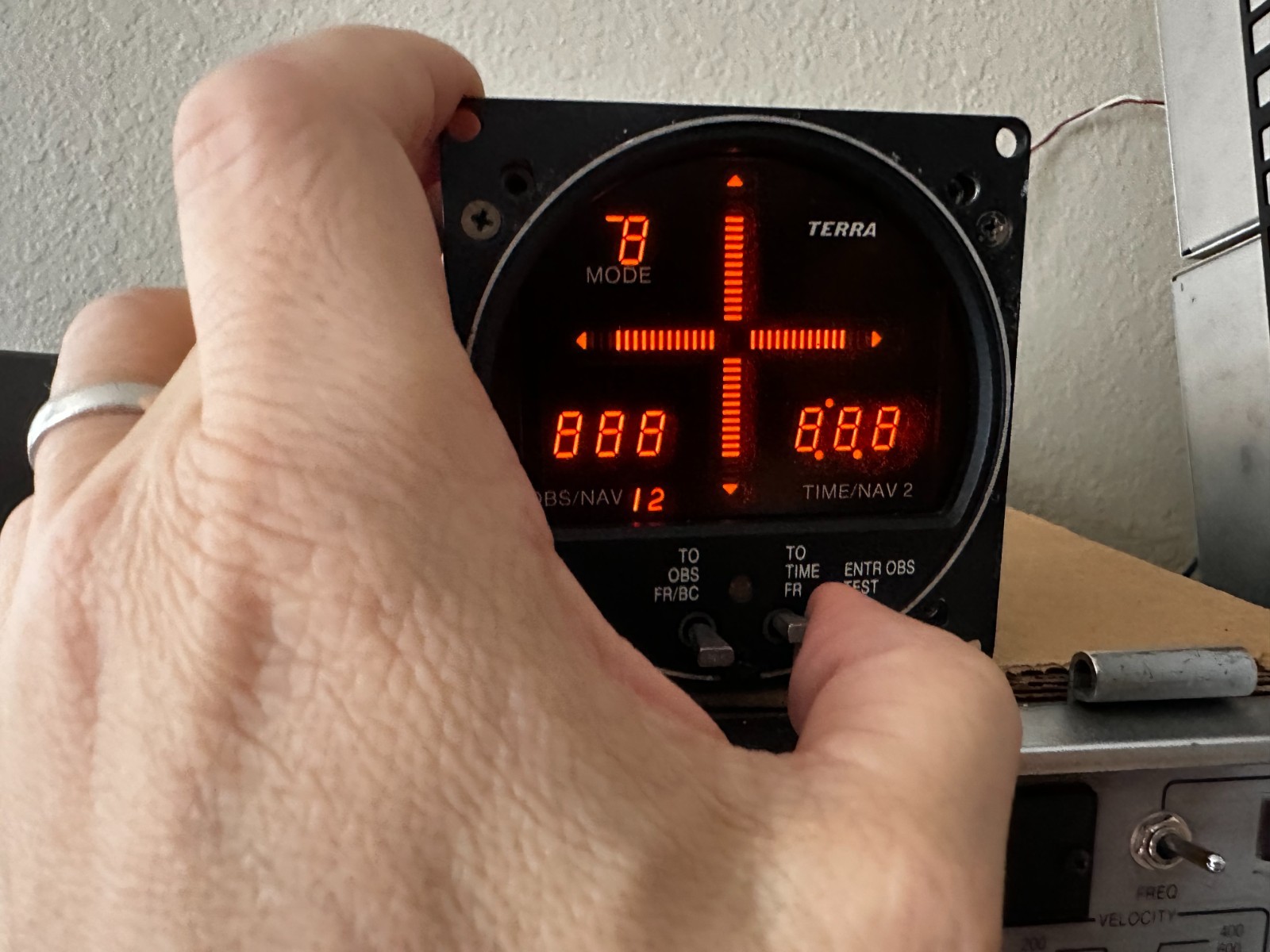 Terra Tri-Nav C VOR LOC GS indicator 0900-1100-00 guaranteed 30 days