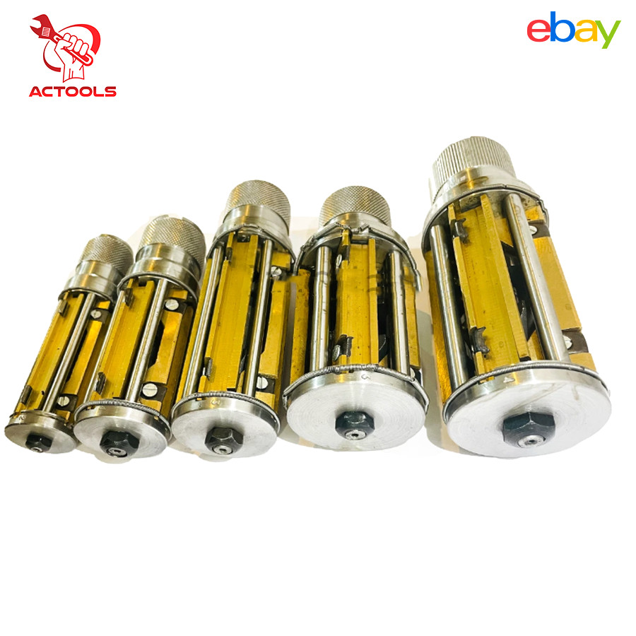 Cylinder Engine Hone Kit + 4 Set Honing Stones All Size USA Shipping