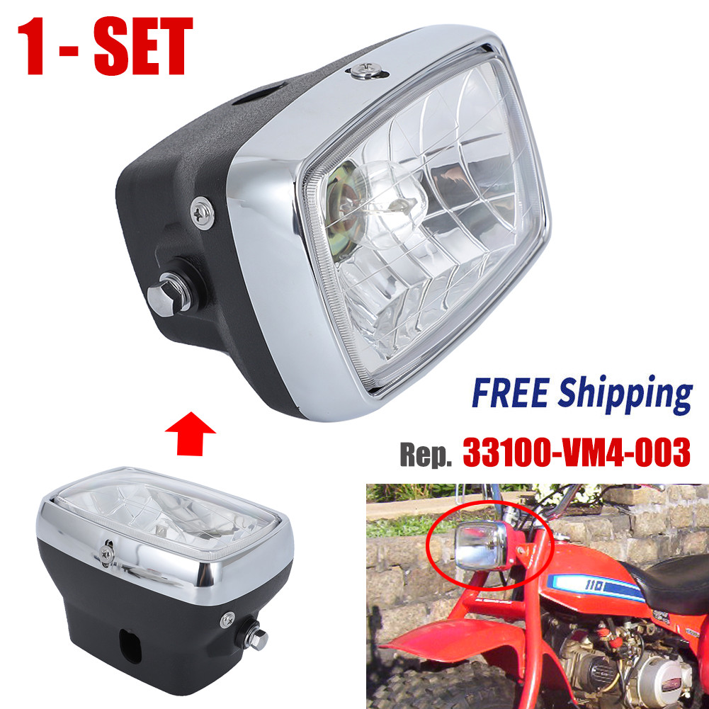 ATV Headlight Assembly For Honda ATC110 1981-1982, ATC185S 81-83, ATC200S 84-85