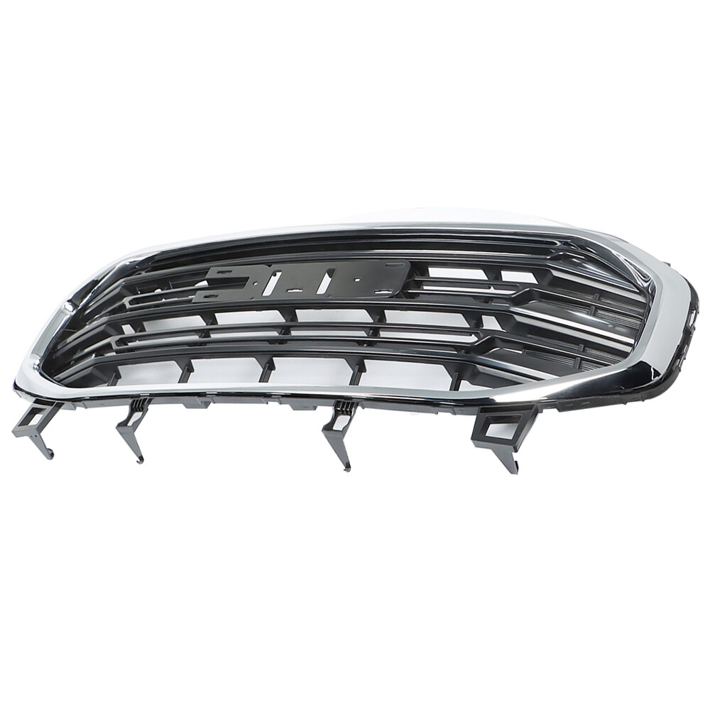 Fit For 2018-2021 GMC Terrain Front Bumper Grille Assembly Chrome＆Black Factory
