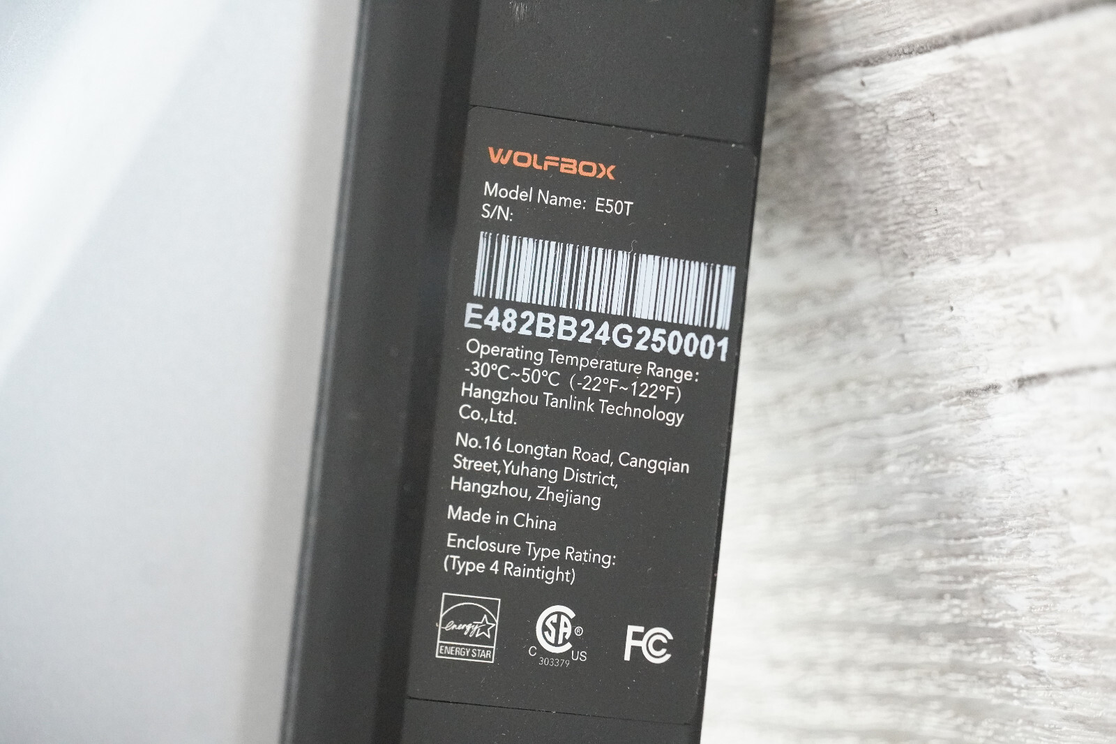 WOLFBOX TESLA CHARGE MODEL E50T(48A)