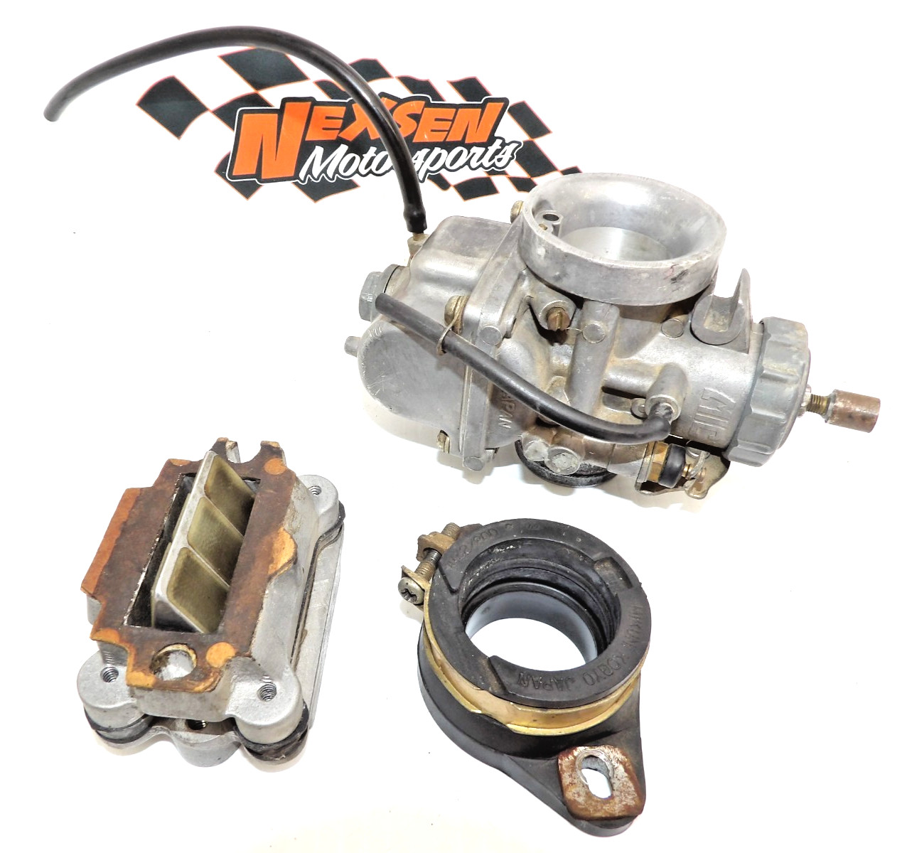 🏁Carburetor Carby W/ Reed Block – Fits 1972 Bultaco Alpine Amal L627