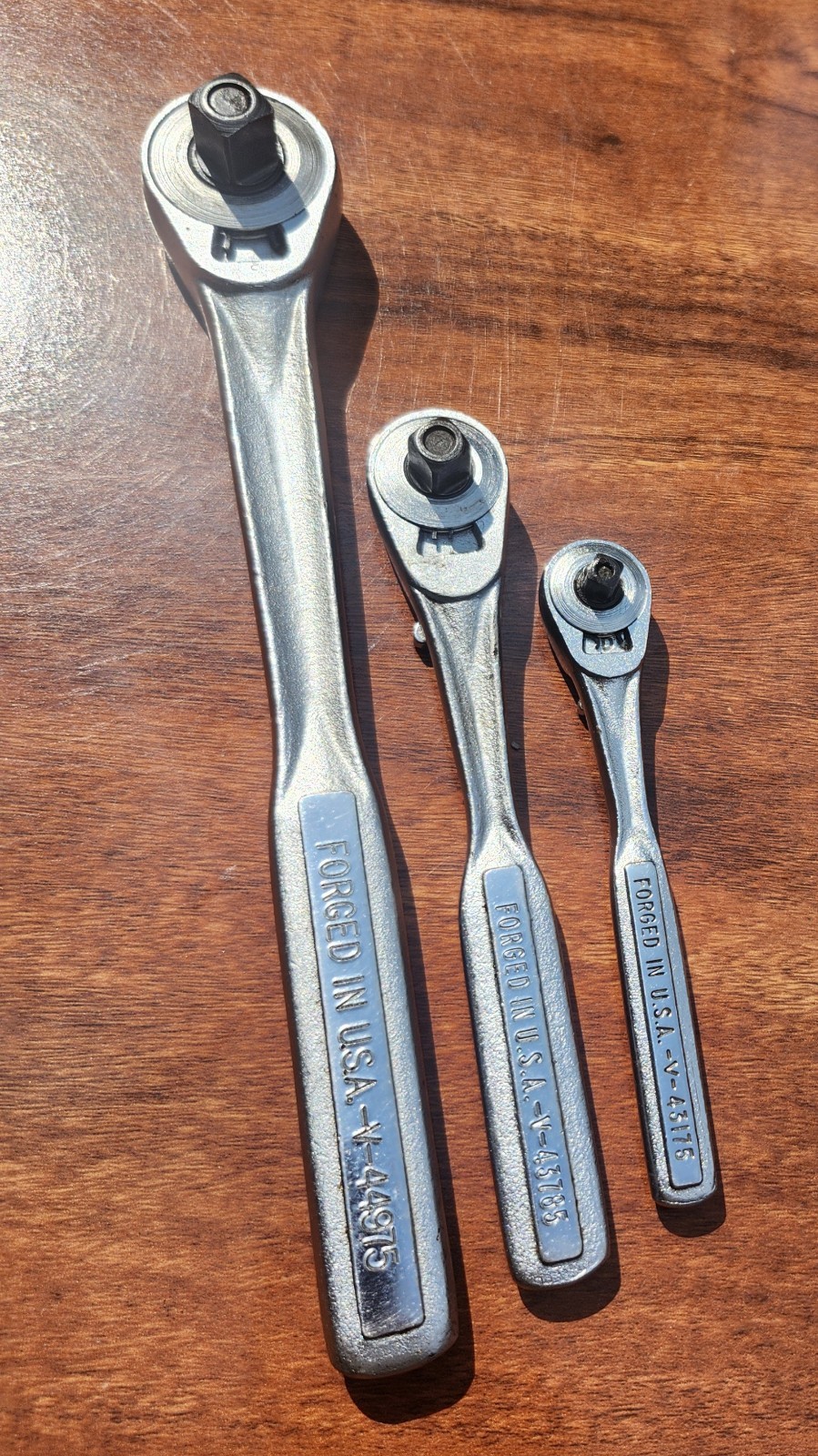Craftsman Ratchet Set 1/2in, 3/8in, 1/4in V Series All Oilers Pre Own USA 🇺🇸