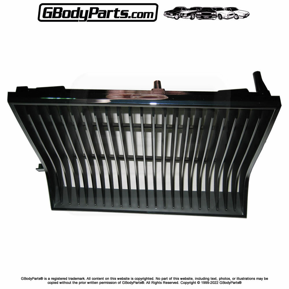 1986 Oldsmobile Cutlass 442 CHROME Plated & BLACK Painted Grille Grill SET NEW