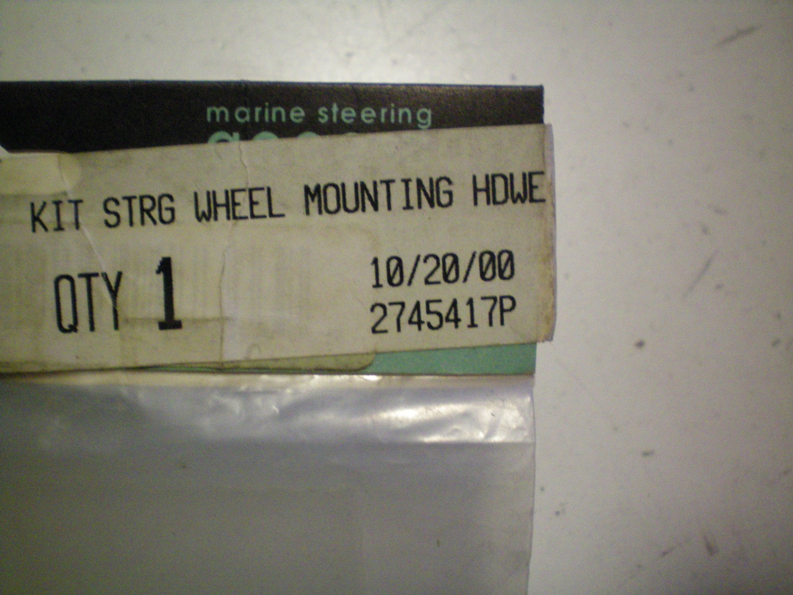 TELEFLEX #2745417P STEERING WHEEL MOUNTING HARDWARE , FREE FREIGHT