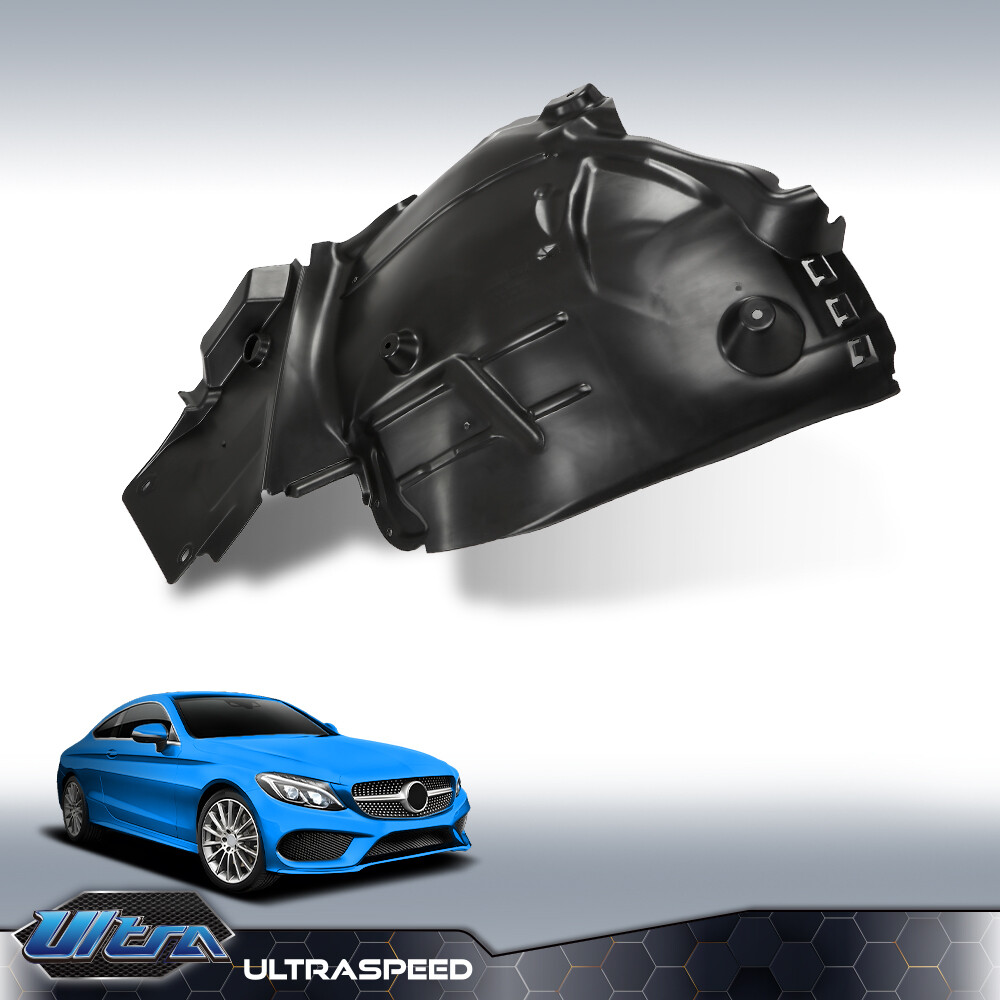 Front Fender Liner Rear Section Right Side Fit For 15-17 Mercedes-Benz C Class