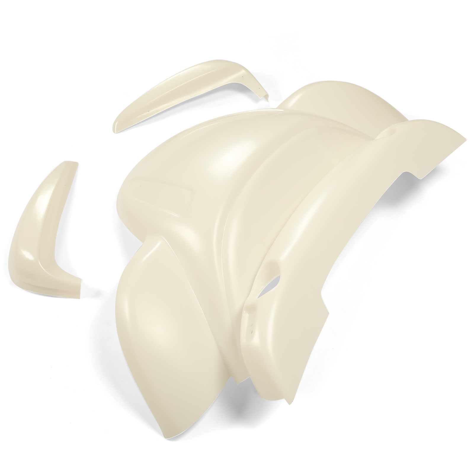 Plastic ABS Front Hood & Mud Guard Set For For 1999- 2012 GEM Cars