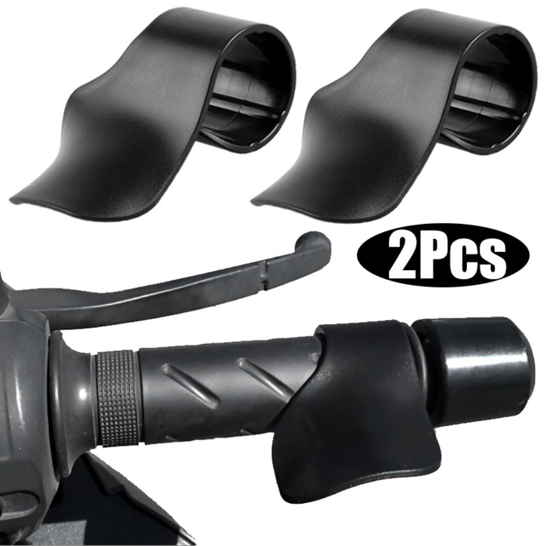 2pcs Motorcycle Throttle Assist: Wrist Cruise Control Grip Support Rest – NEW