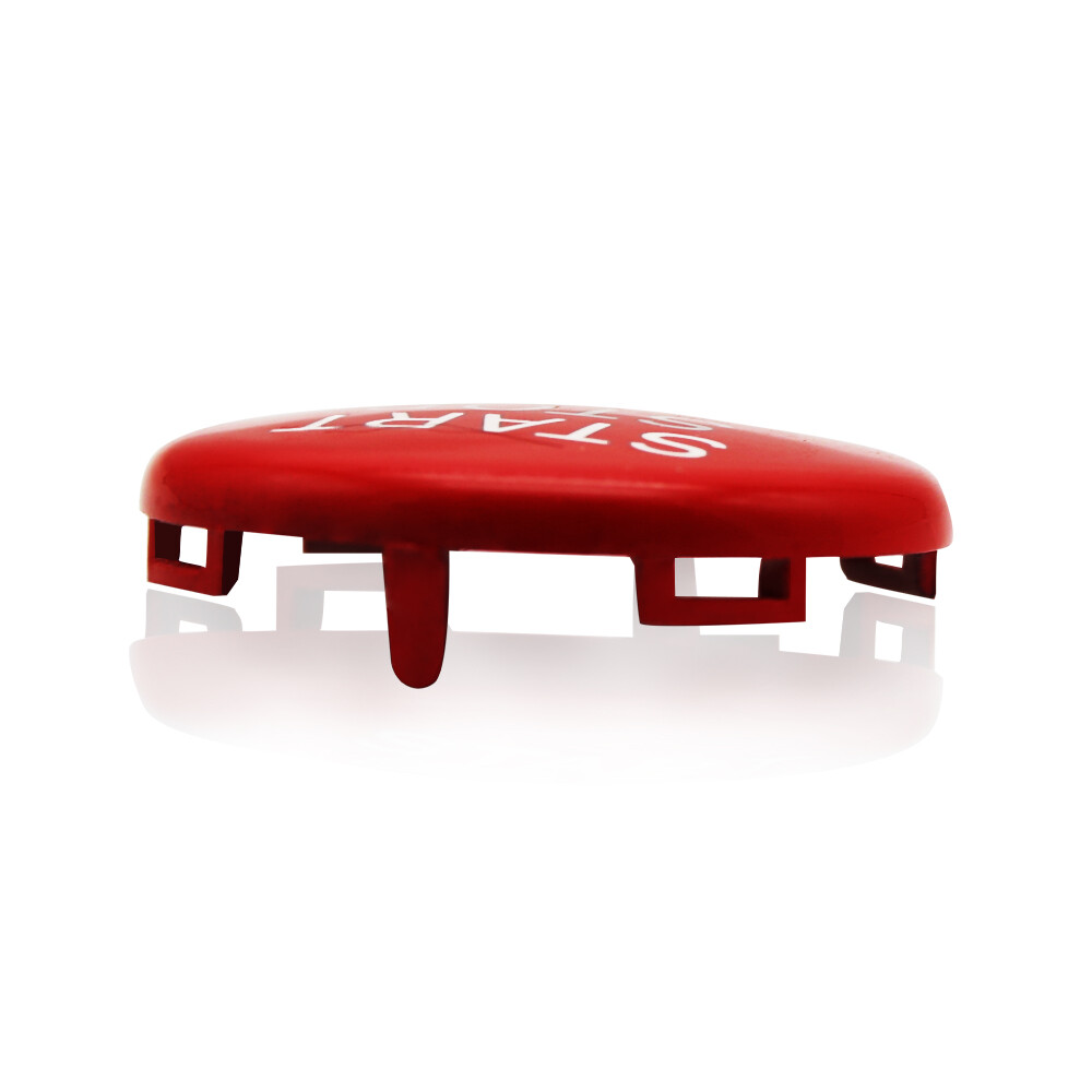 Red Engine Start Stop Push Button Cover&Ring Trim For BMW E90 E92 E93 2009-2012